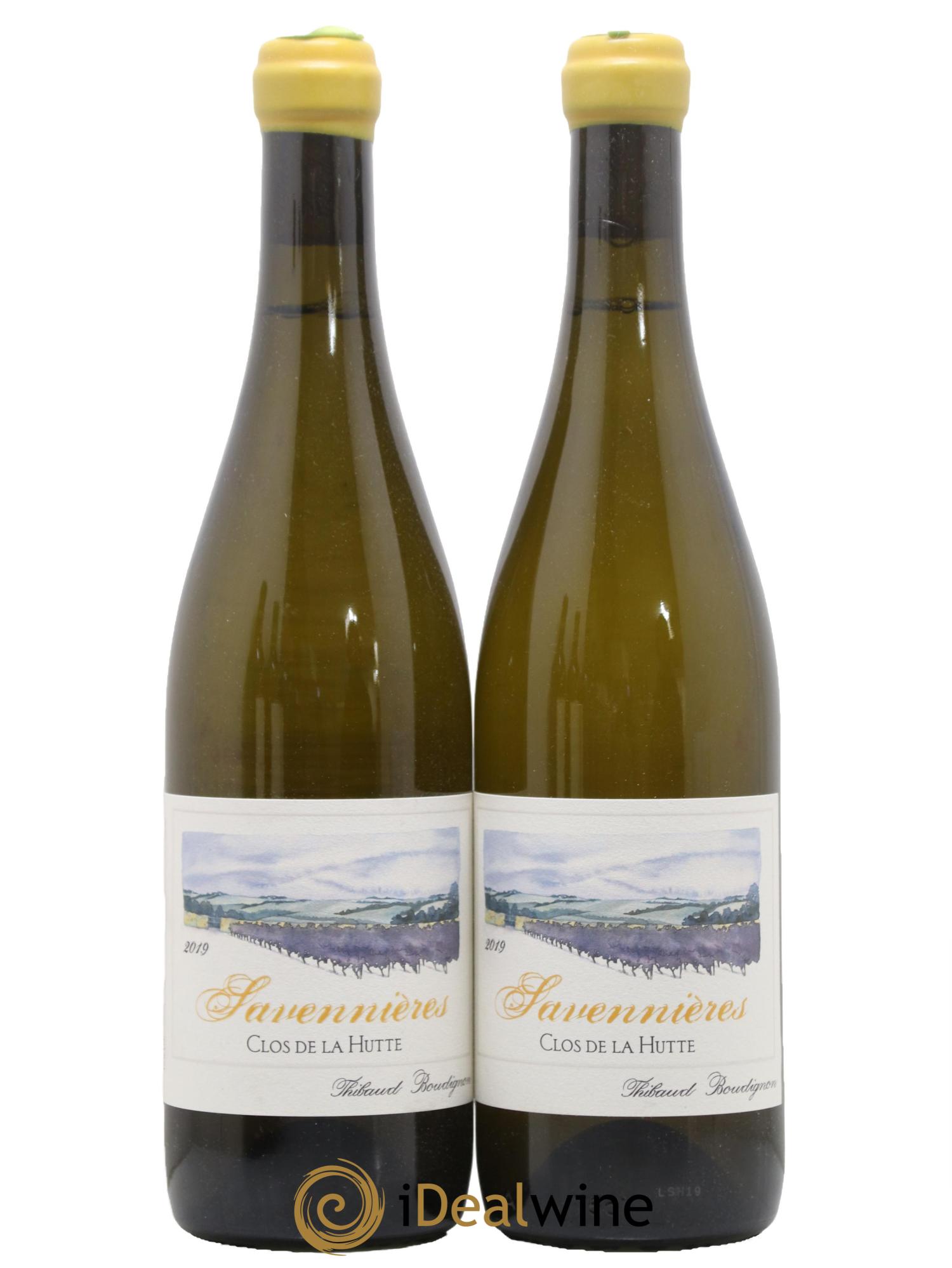 Savennières Clos de la Hutte Thibaud Boudignon 2019 - Posten von 2 Flaschen - 0