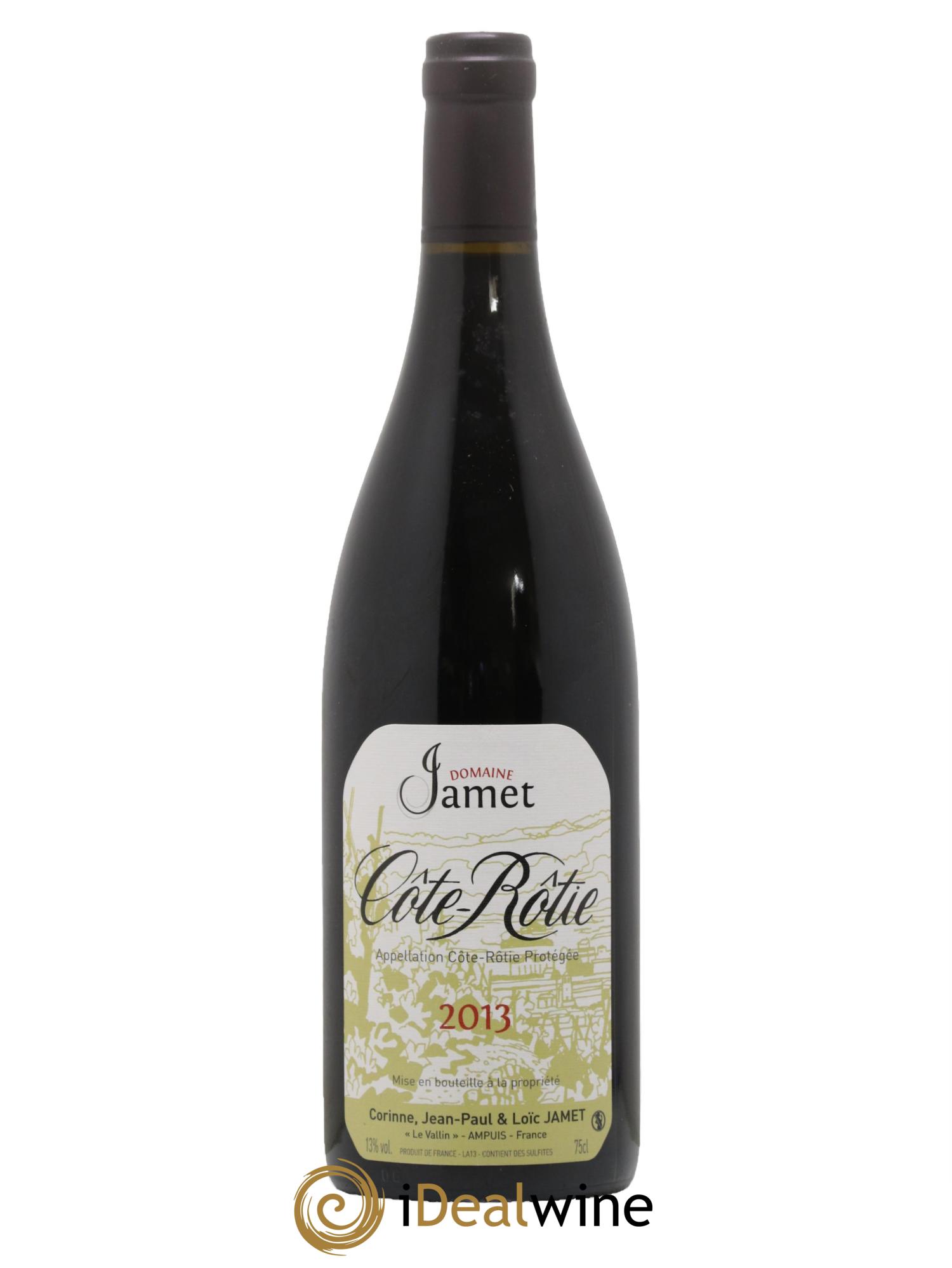 Côte-Rôtie Jamet (Domaine) 2013 - Lot de 1 bouteille - 0