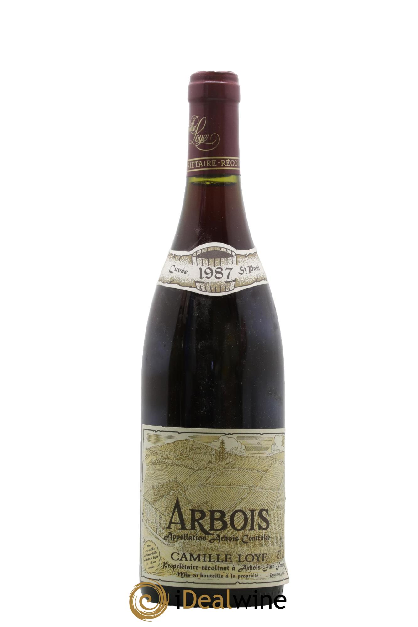 Arbois Cuvée St Paul Camille Loye 1987 - Lot de 1 bouteille - 0