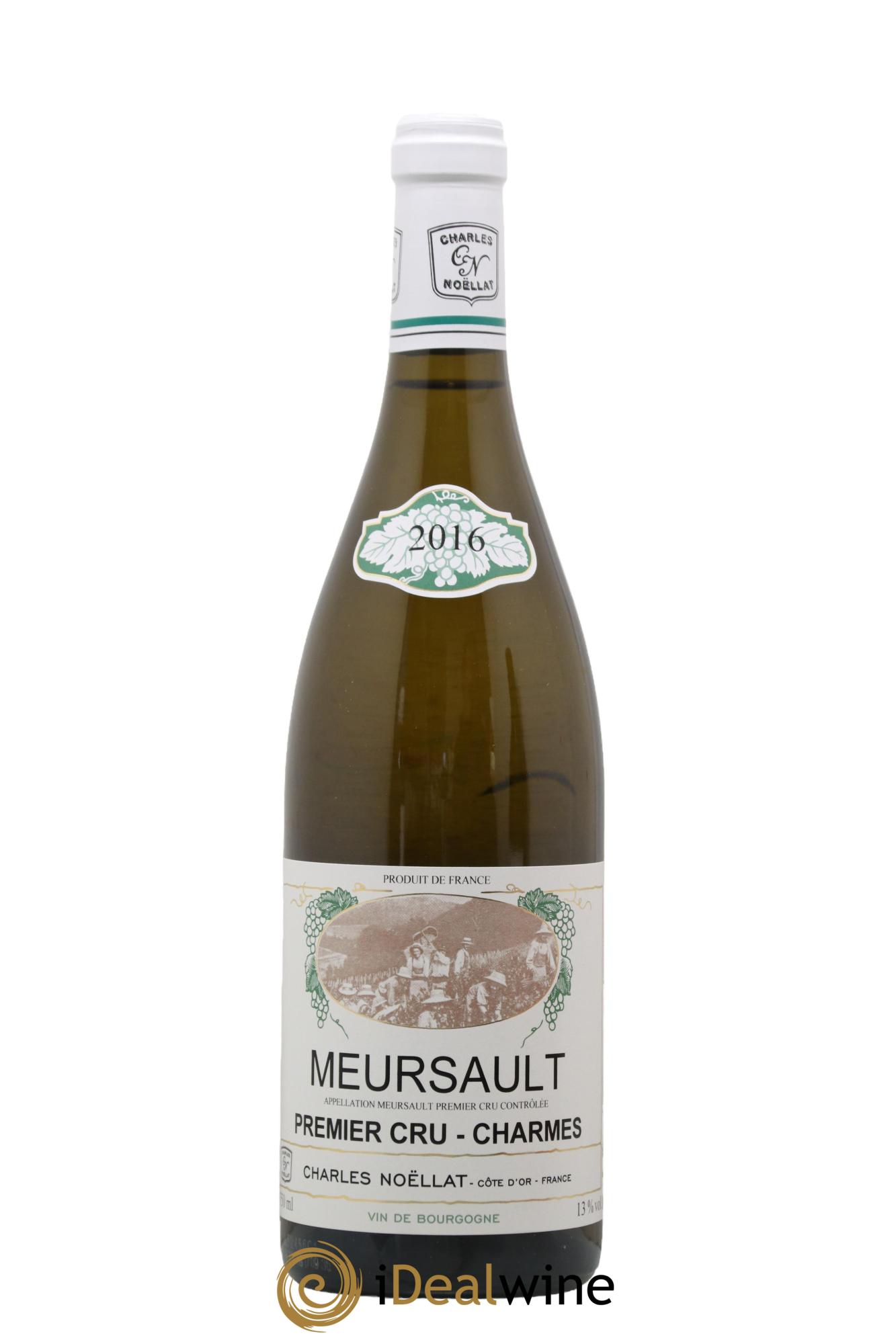 Meursault 1er Cru Les Charmes Domaine Charles Noellat 2016 - Lot of 1 bottle - 0