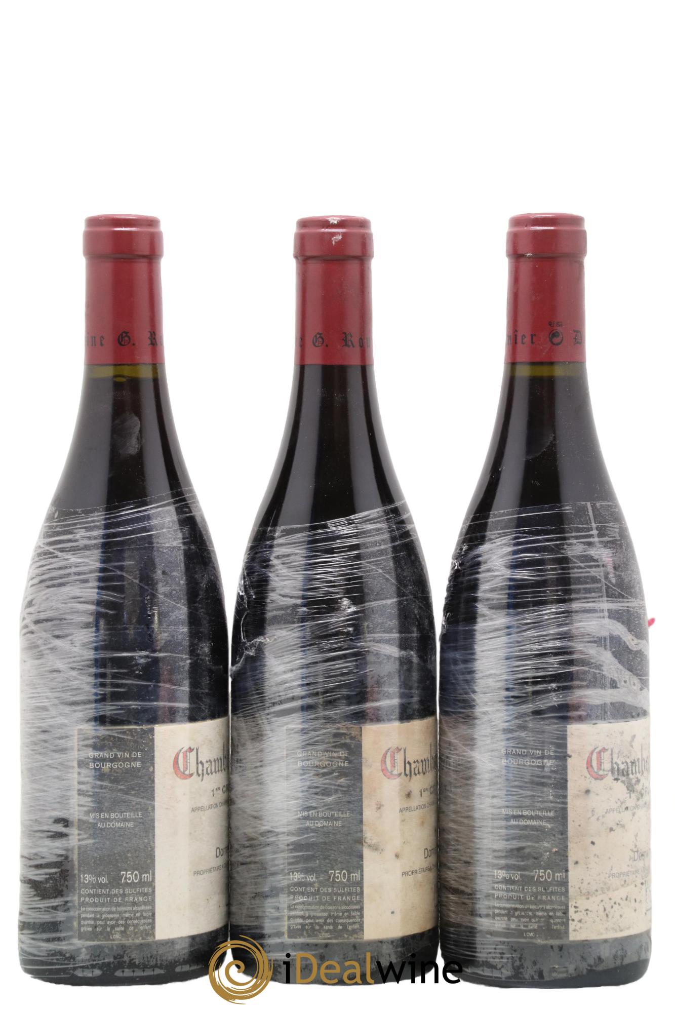 Chambolle-Musigny 1er Cru Les Cras Georges Roumier (Domaine) 2010 - Lot de 3 bouteilles - 1