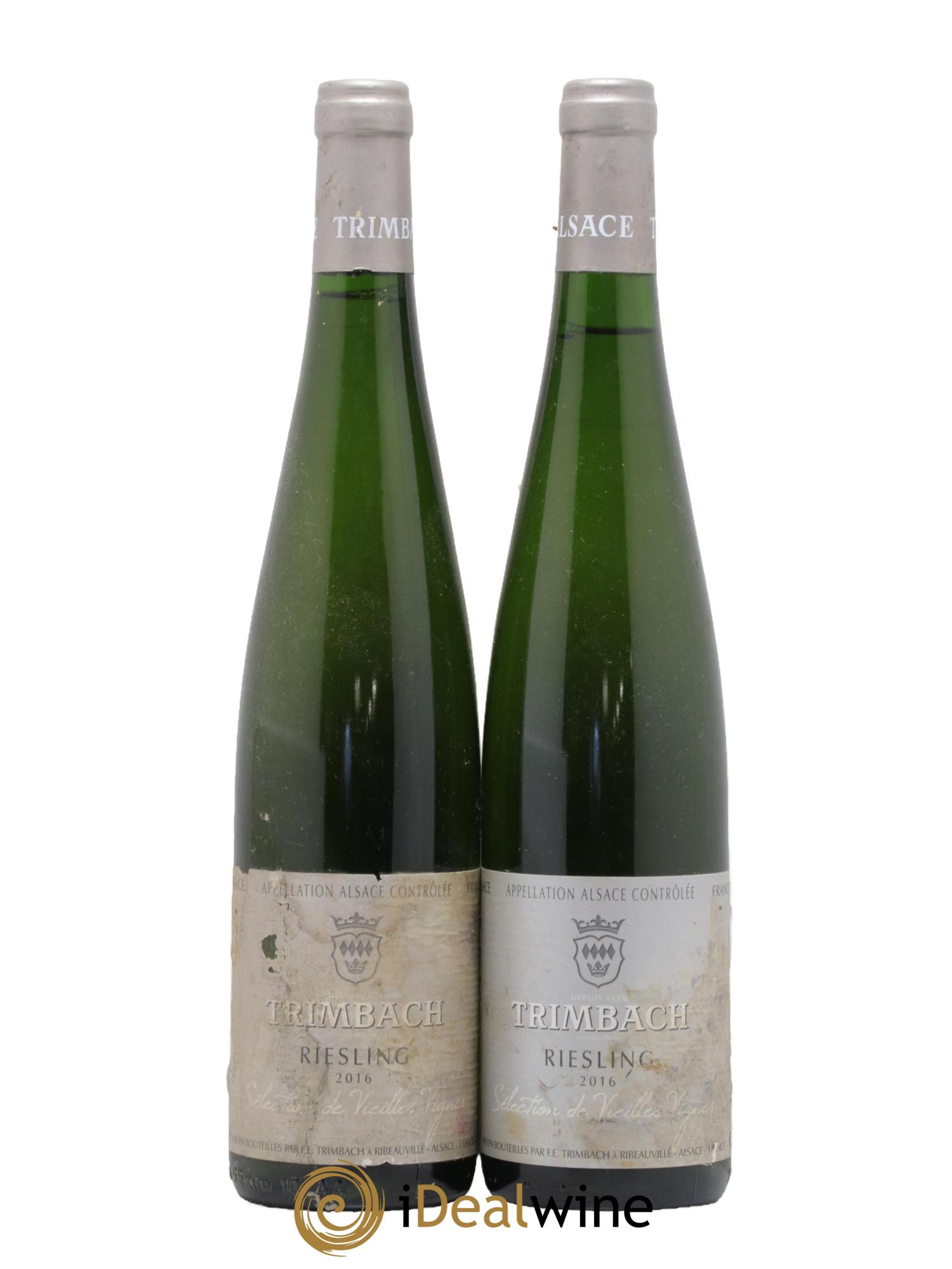 Alsace Riesling Sélection de Vieilles Vignes Trimbach (Domaine) 2016 - Lot of 2 bottles - 0