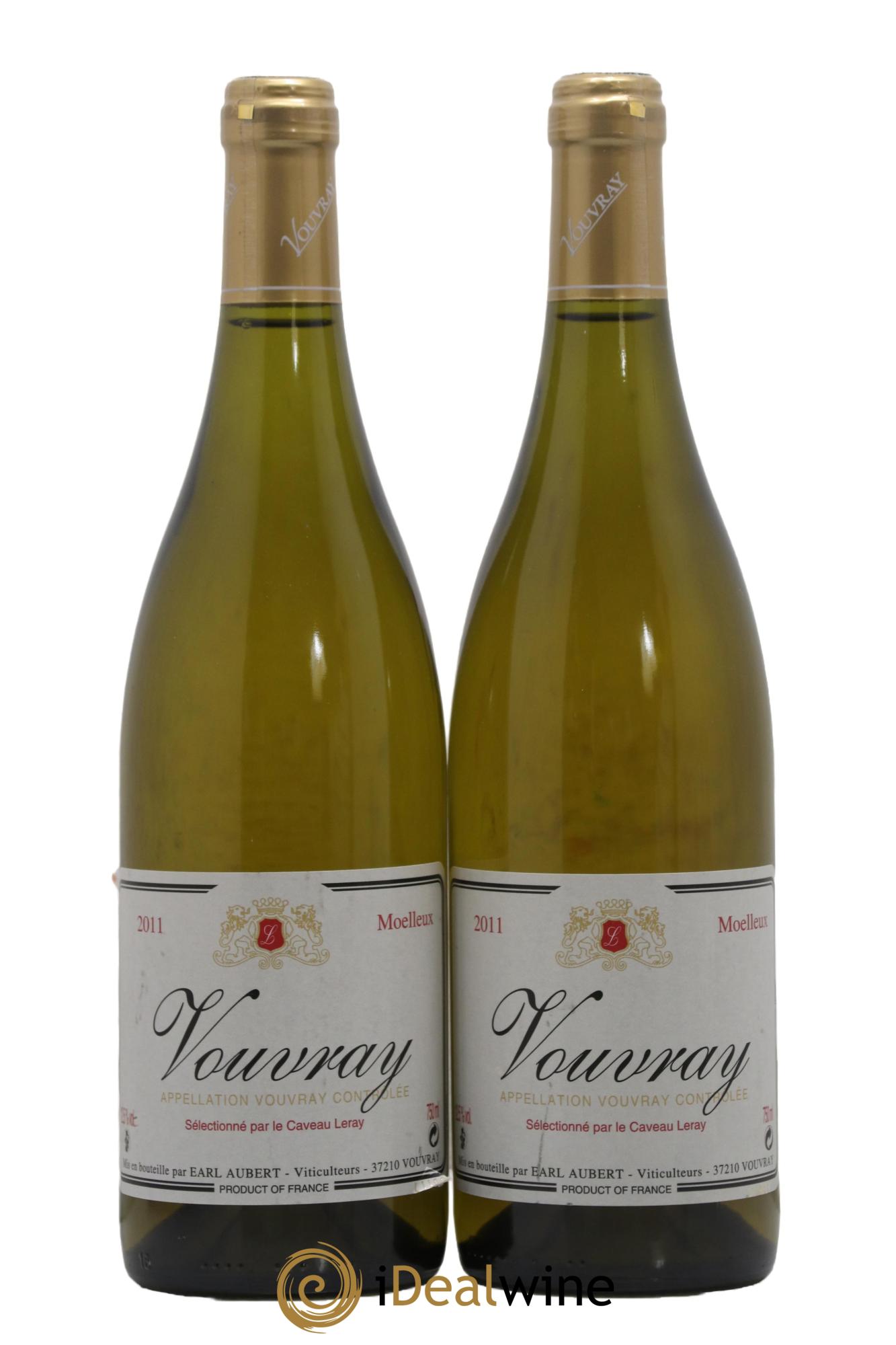 Vouvray Domaine Aubert 2011 - Lotto di 2 bottiglie - 0