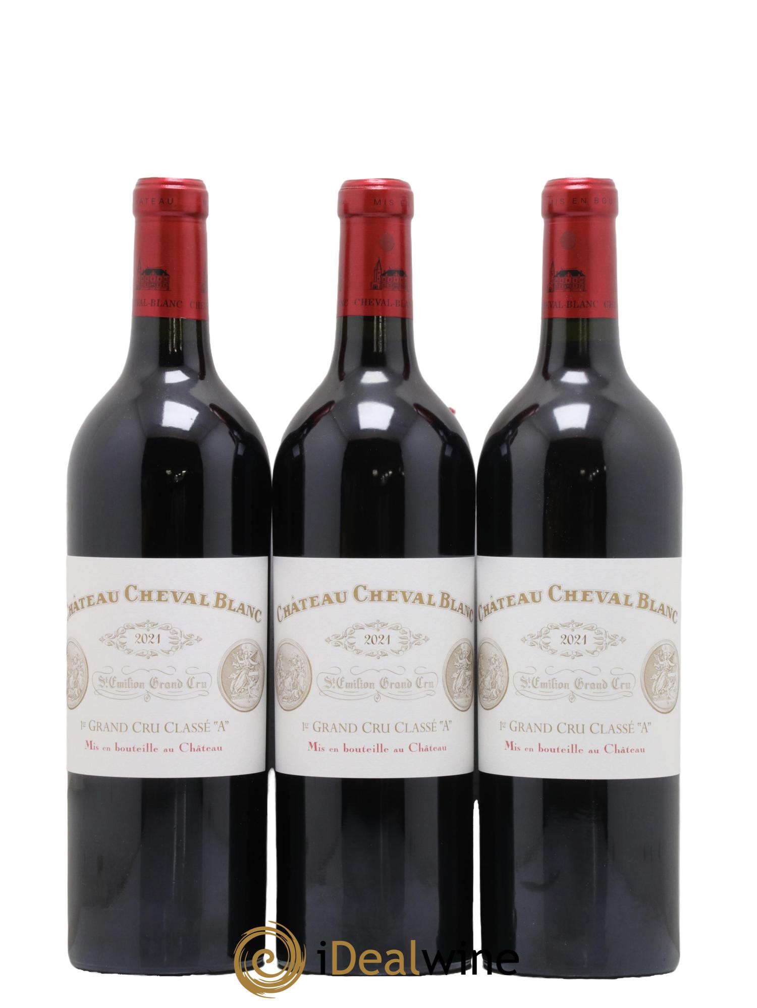 Château Cheval Blanc 1er Grand Cru Classé A 2021 - Lot de 6 bouteilles - 1