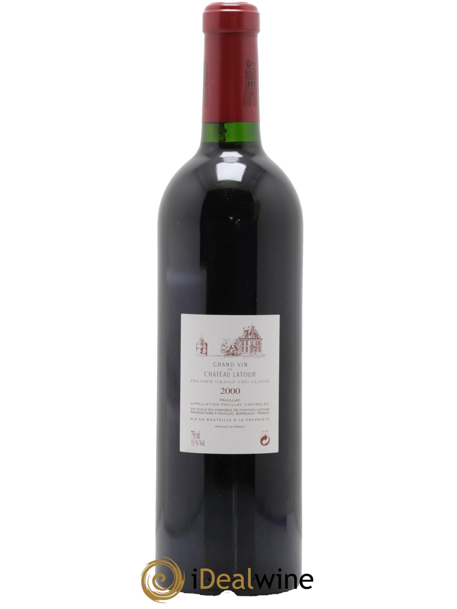 Château Latour 1er Grand Cru Classé 2000 - Lot of 1 bottle - 1