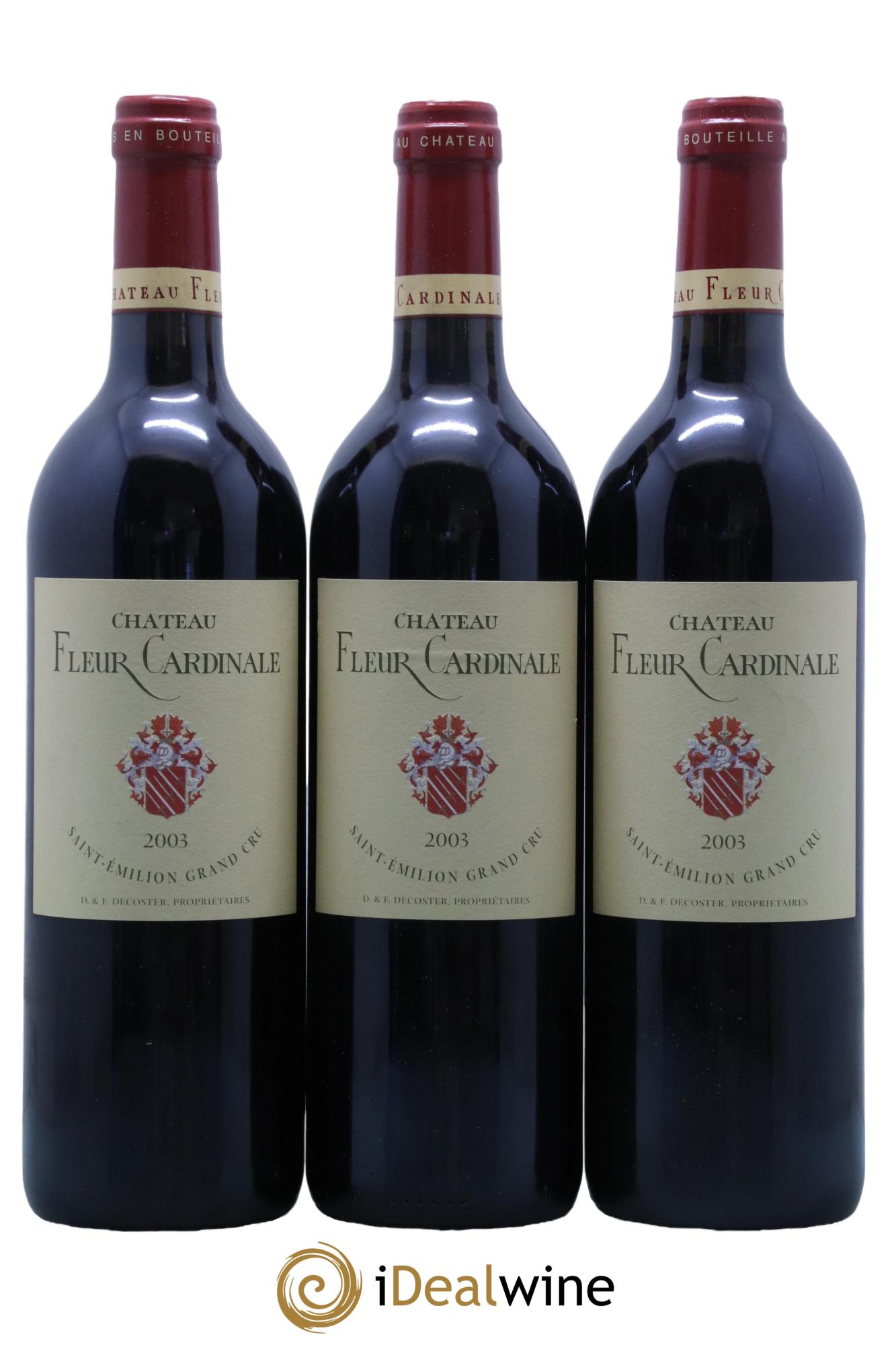 Château Fleur Cardinale Grand Cru Classé  2003 - Lot of 12 bottles - 4