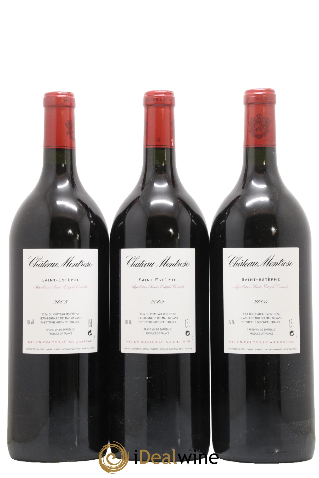 Château Montrose 2ème Grand Cru Classé 2005 - Lotto di 3 magnum - 1