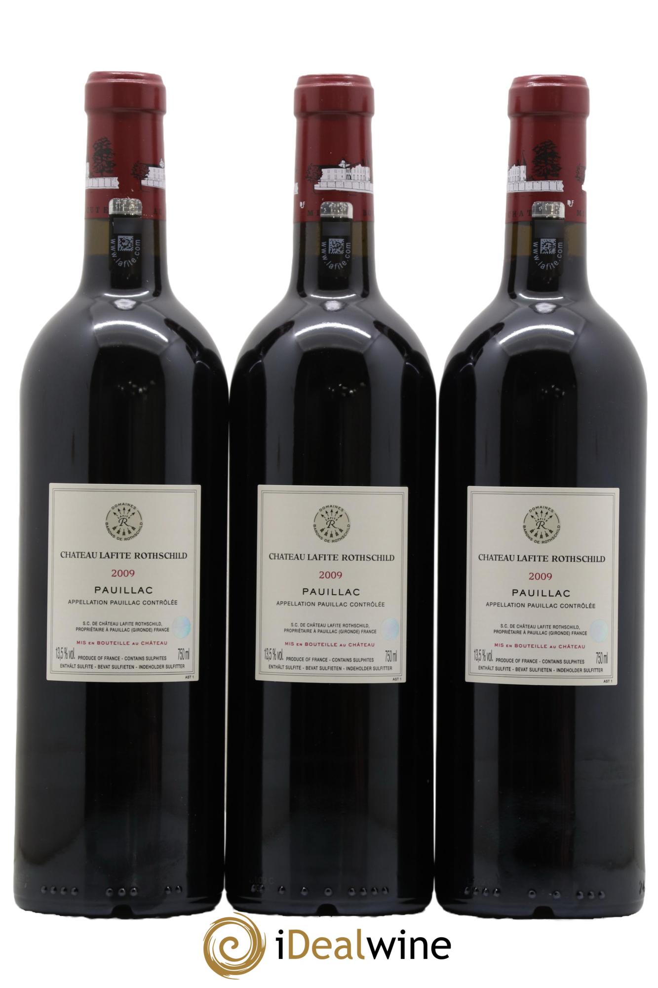 Château Lafite Rothschild 1er Grand Cru Classé 2009 - Lotto di 6 bottiglie - 2