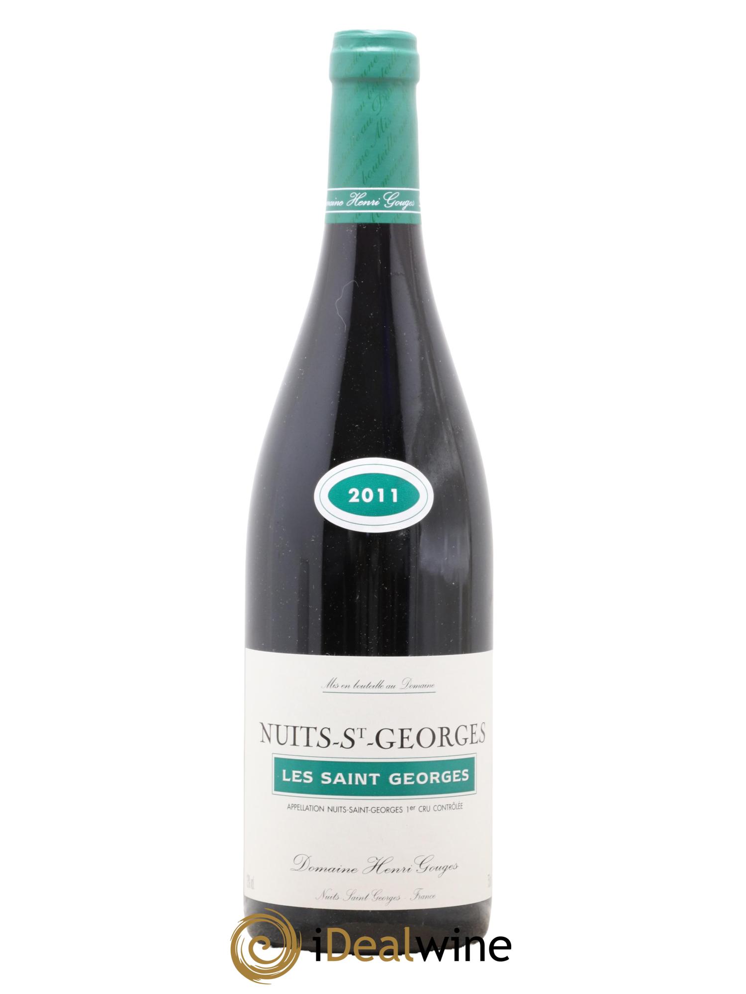 Nuits Saint-Georges 1er Cru Les Saints Georges Henri Gouges 2011 - Lot de 1 bouteille - 0