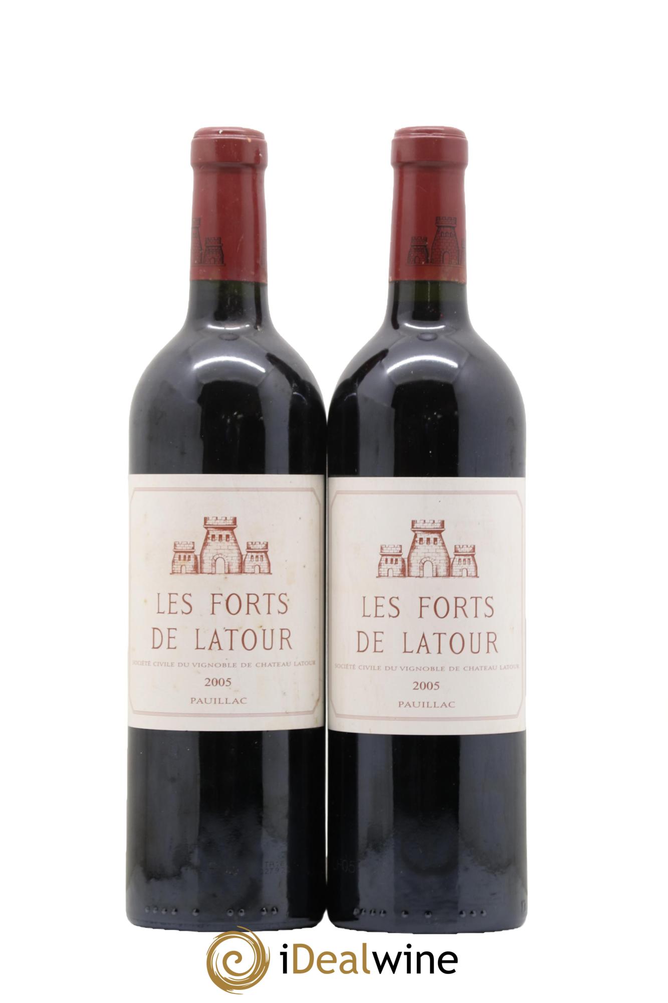 Les Forts de Latour Second Vin 2005 - Lot de 2 bouteilles - 0