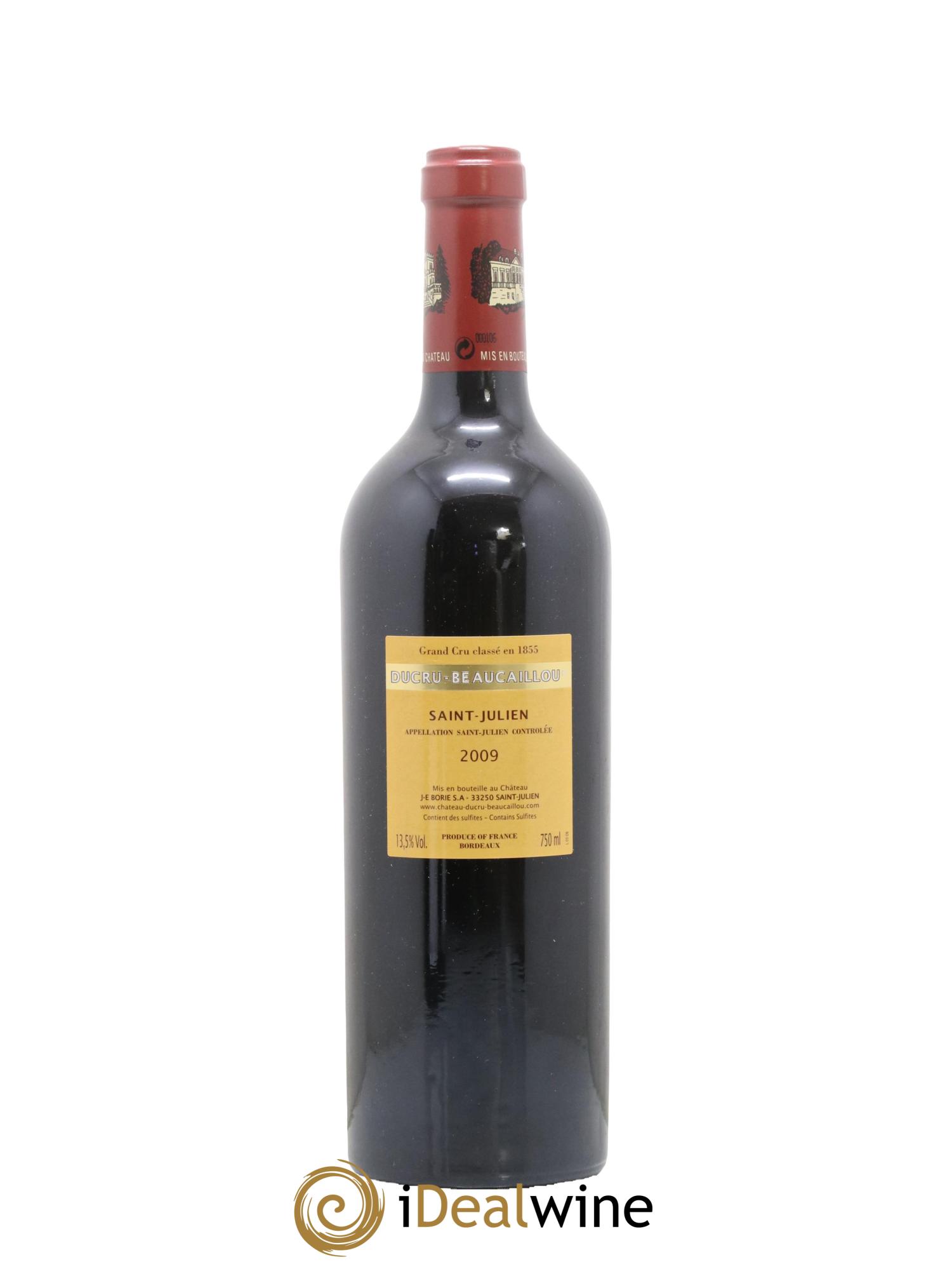 Château Ducru Beaucaillou 2ème Grand Cru Classé 2009 - Lot de 1 bouteille - 1