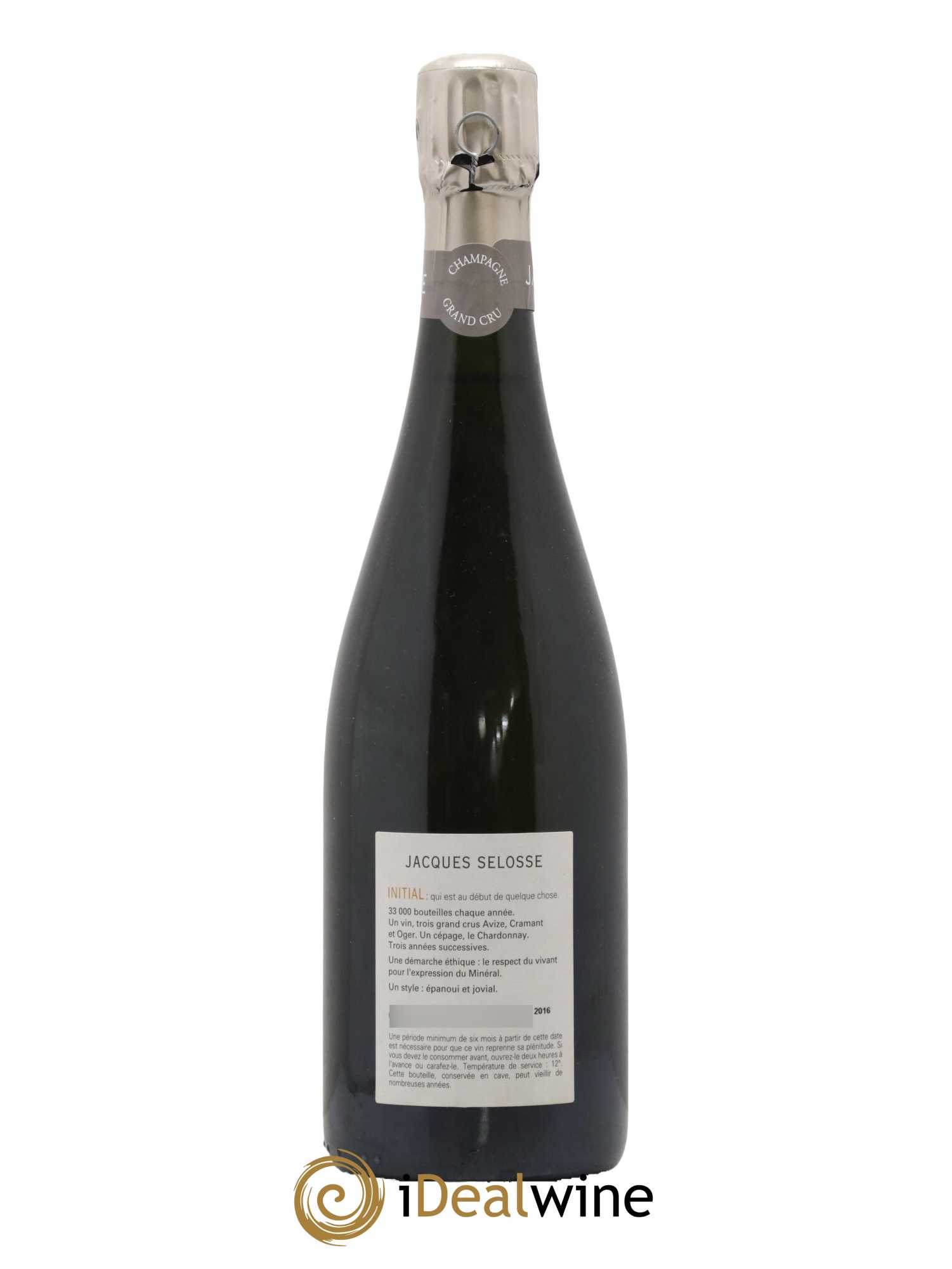 Brut Initial Jacques Selosse  - Lotto di 1 bottiglia - 1