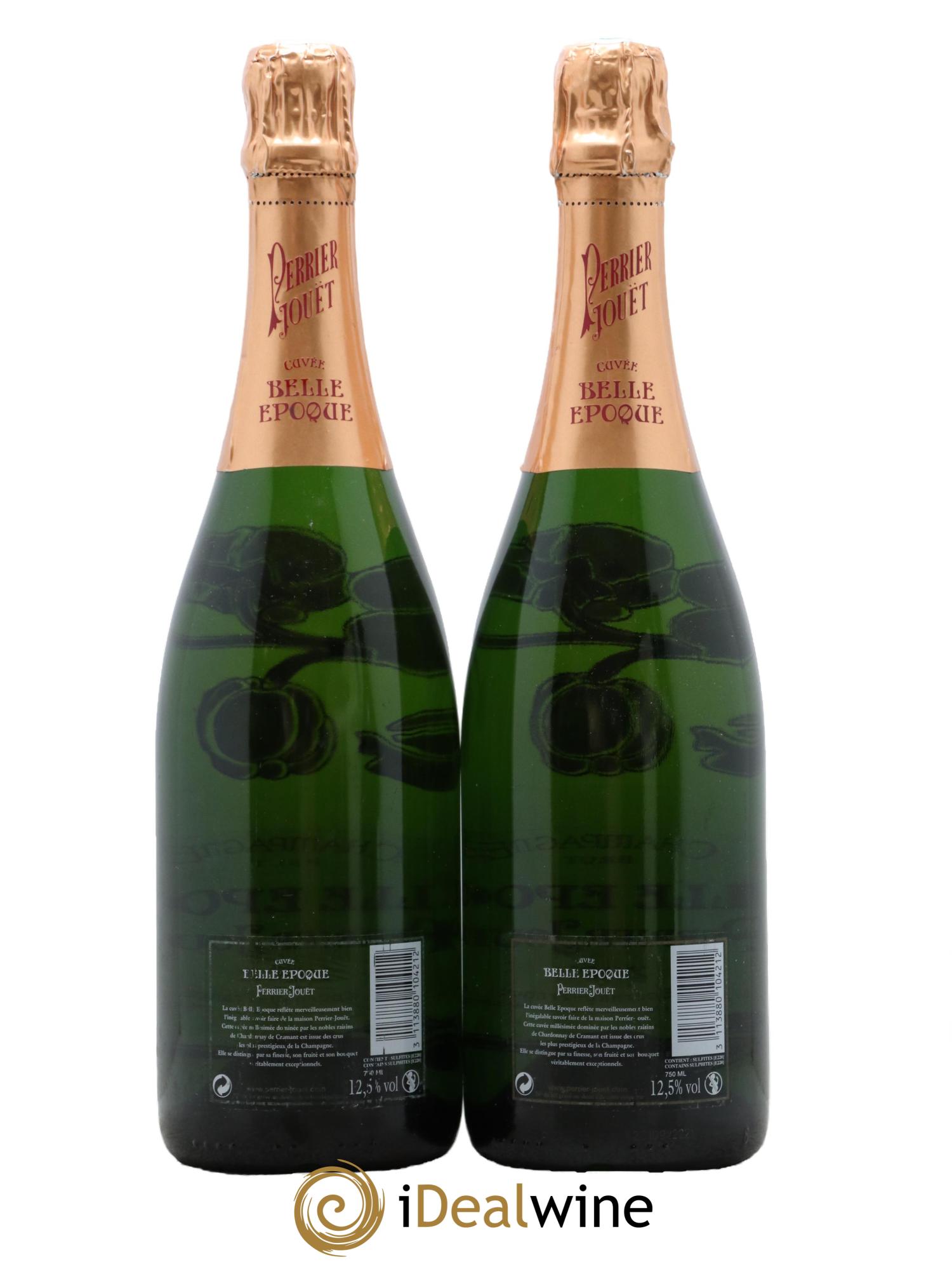 Cuvée Belle Epoque Perrier-Jouët 2002 - Posten von 2 Flaschen - 1