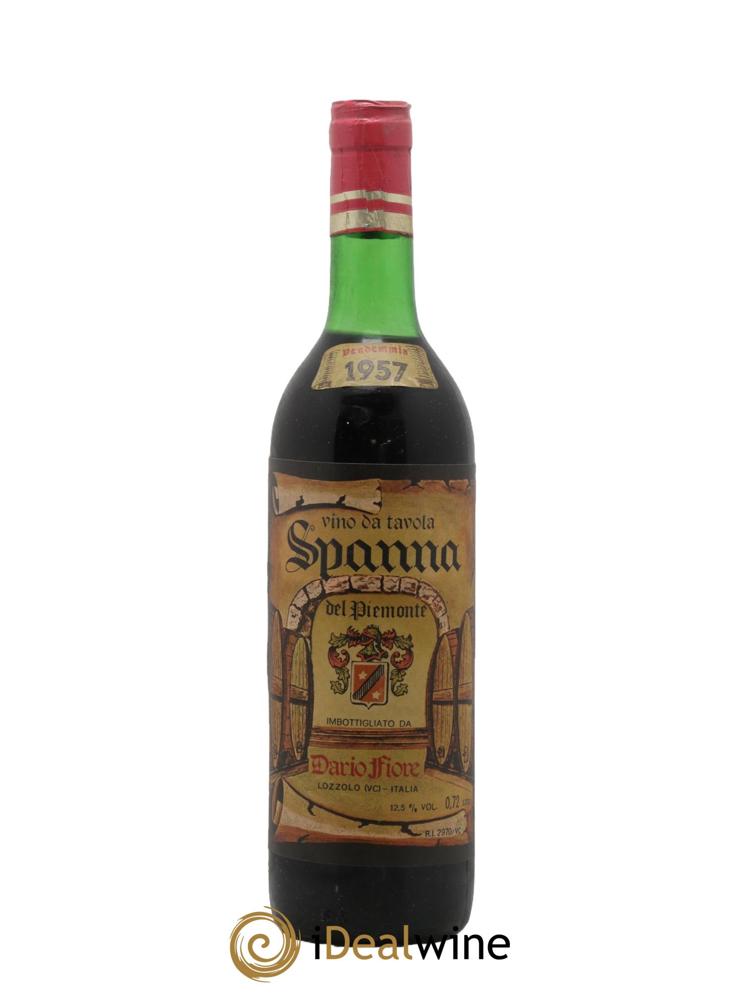 Piémont Spanna Dario Fiore 1957 - Lot de 1 bouteille - 0