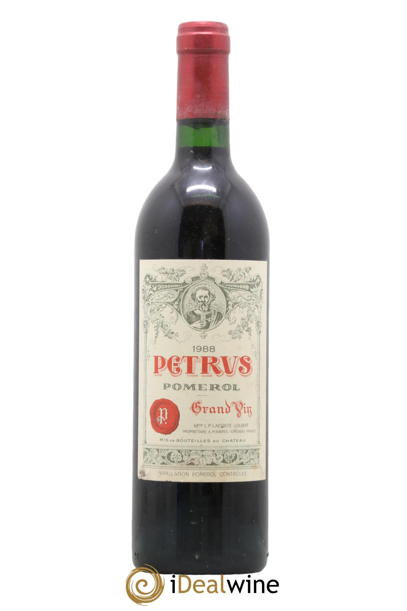 Petrus 1988 - Lot de 1 bouteille - 0