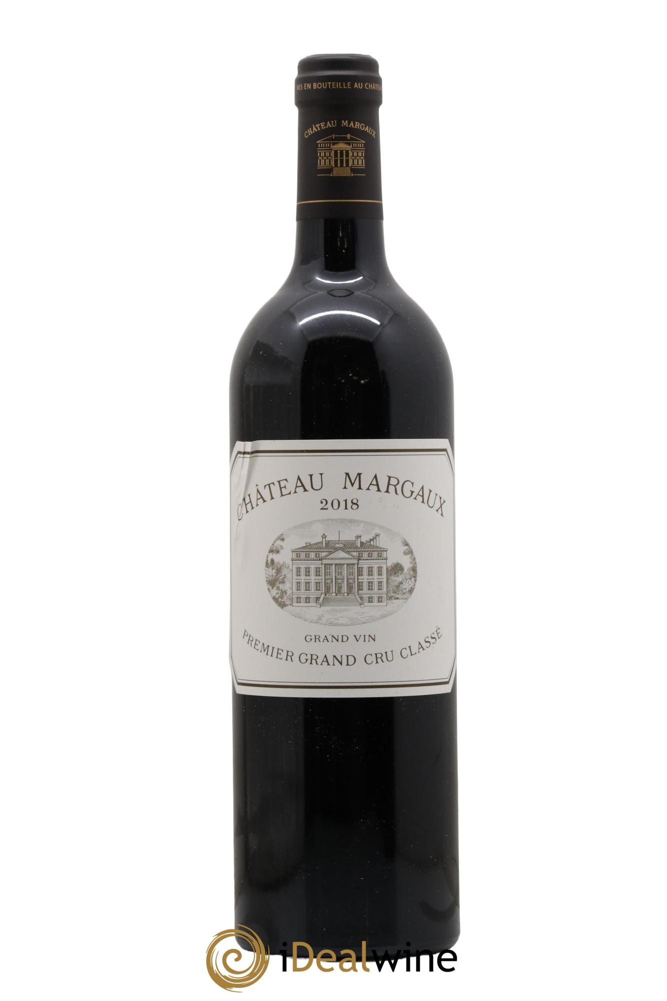 Château Margaux 1er Grand Cru Classé 2018 - Lot de 1 bouteille - 0