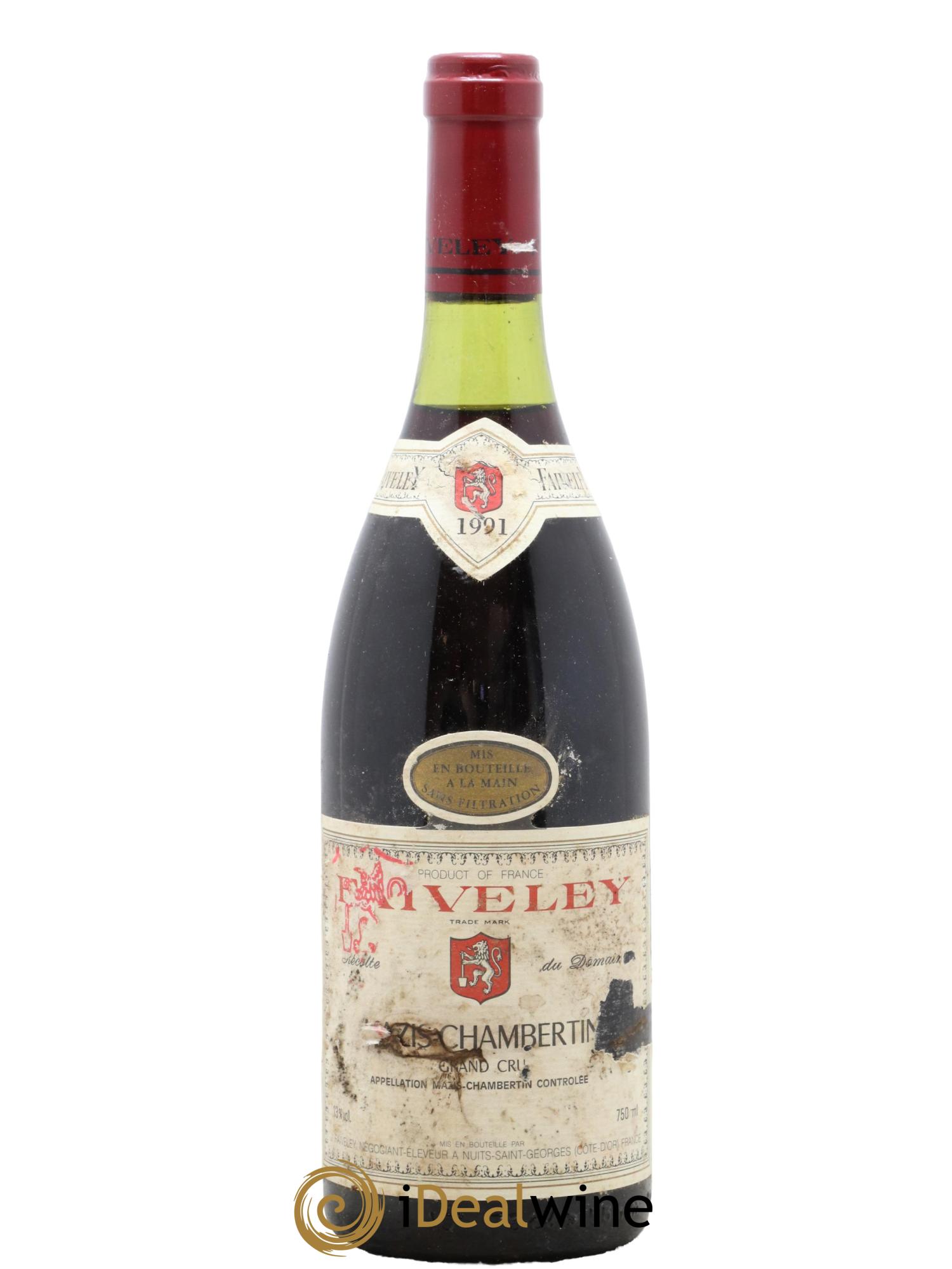 Mazis-Chambertin Grand Cru Faiveley  1991 - Lotto di 1 bottiglia - 0