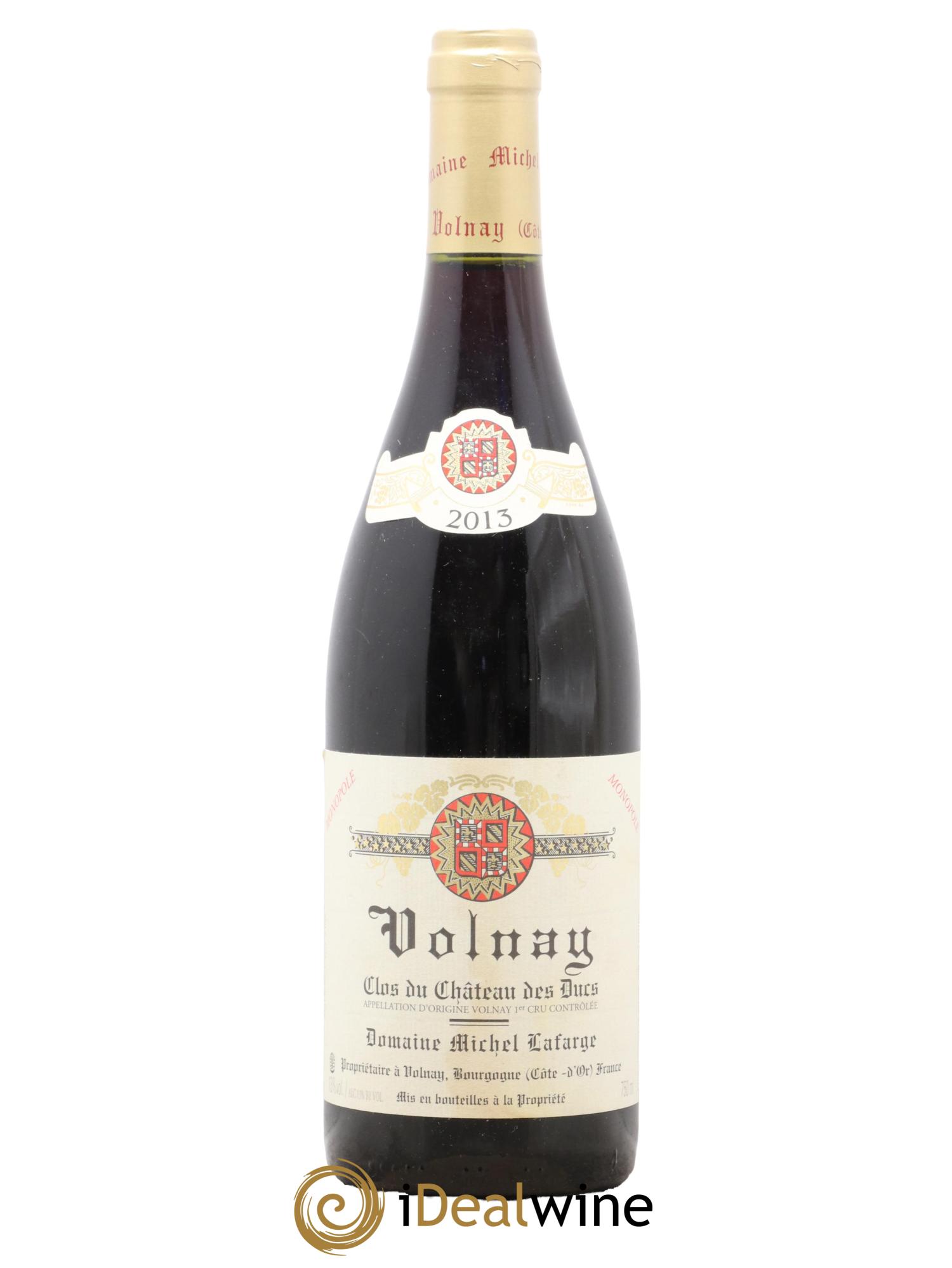 Volnay 1er Cru Clos du Château des Ducs Lafarge (Domaine) 2013 - Lot of 1 bottle - 0