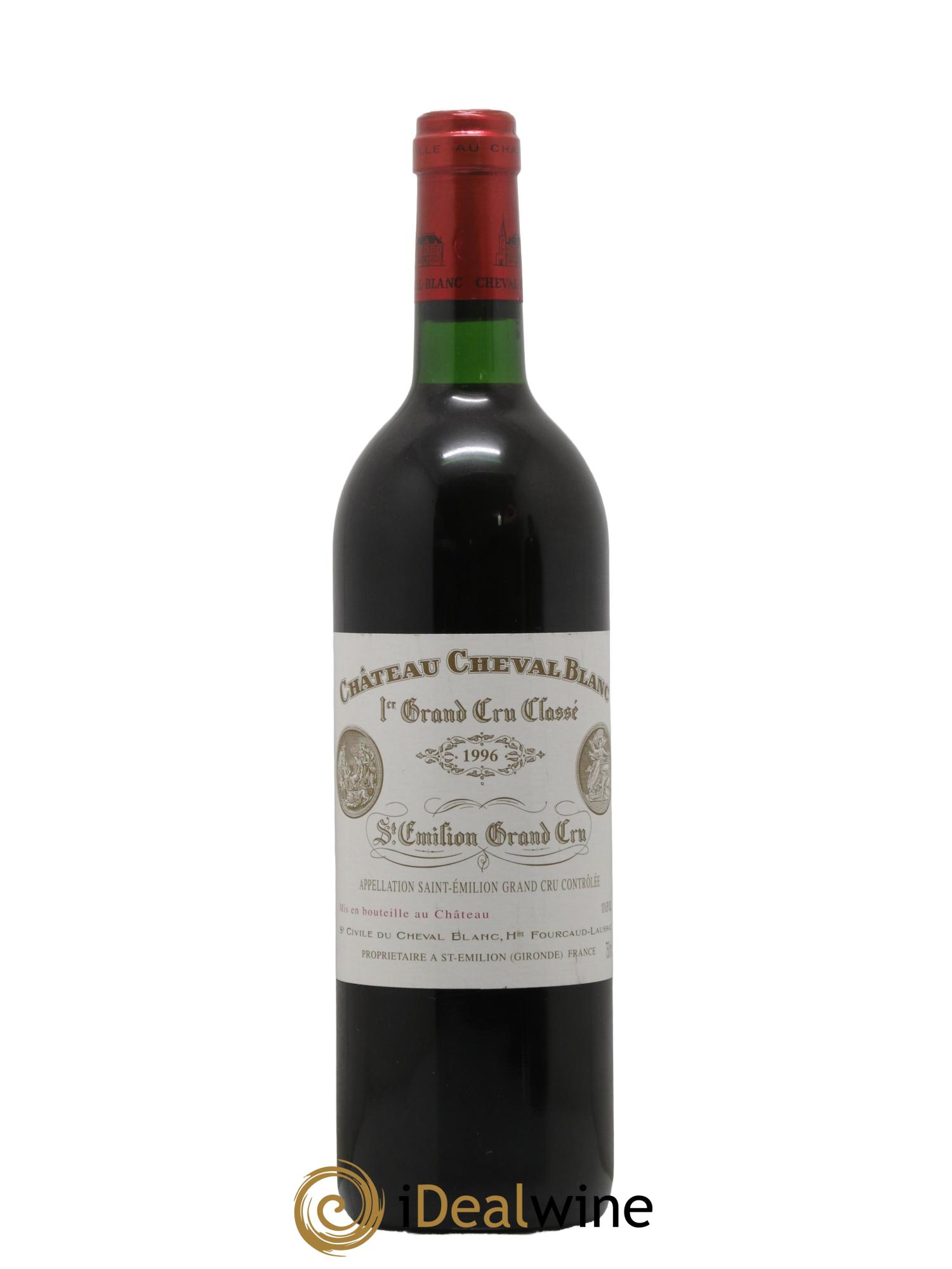 Château Cheval Blanc 1er Grand Cru Classé A 1996 - Lot de 1 bouteille - 0