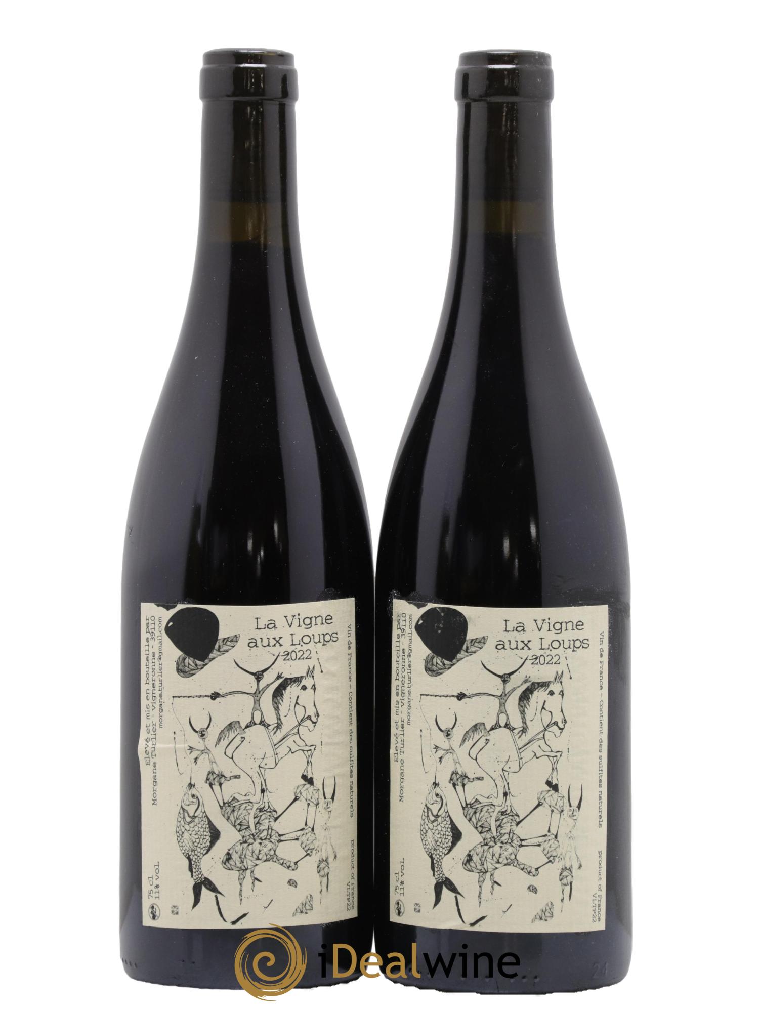 Vin de France La Vigne aux Loups Morgane Turlier 2022 - Lot de 2 bouteilles - 0