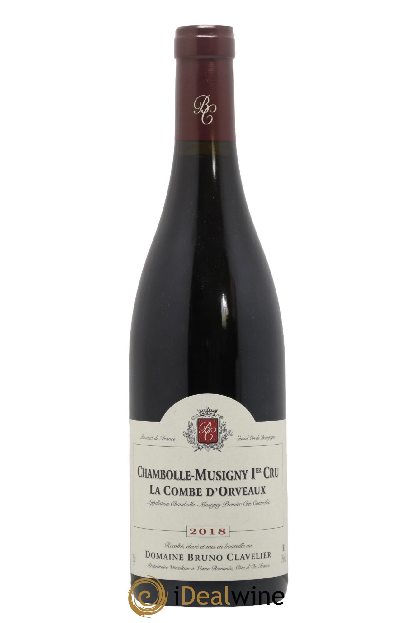 Chambolle-Musigny 1er Cru La Combe d'Orveaux Vieilles Vignes Bruno Clavelier 2018 - Lot of 1 bottle - 0