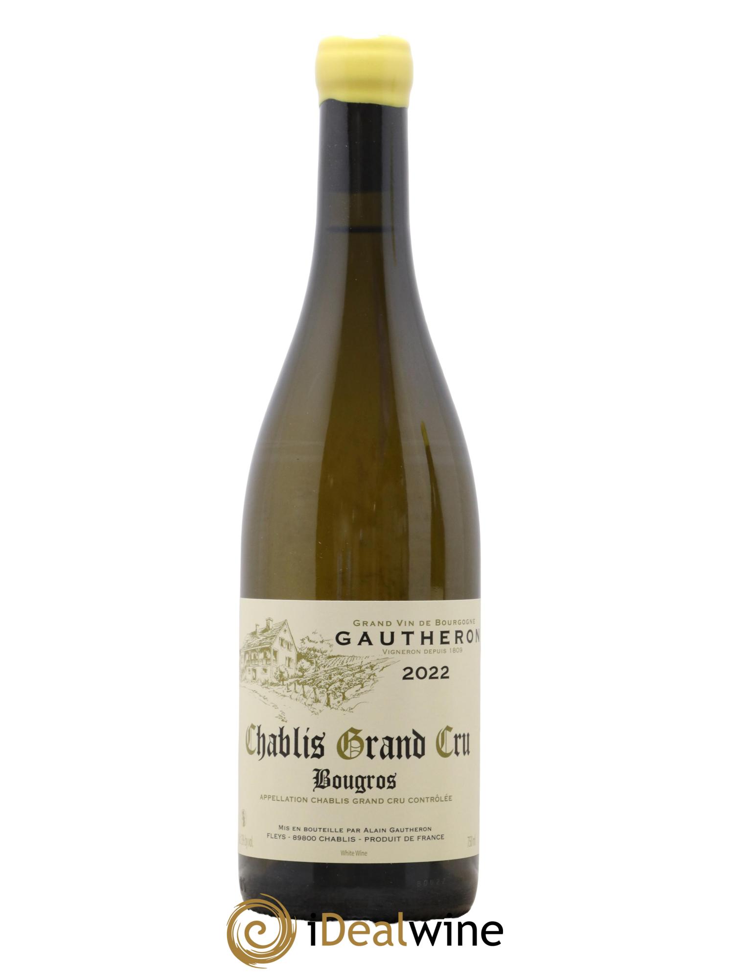 Chablis Grand Cru Bougros Gautheron 2022 - Lotto di 1 bottiglia - 0