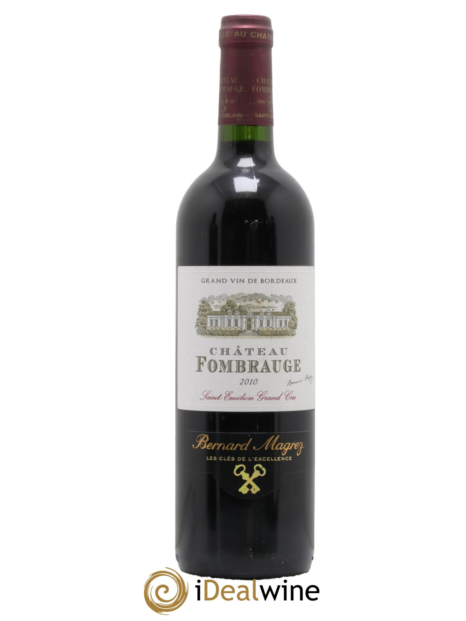 Château Fombrauge Grand Cru Classé  2010 - Lot de 1 bouteille - 0