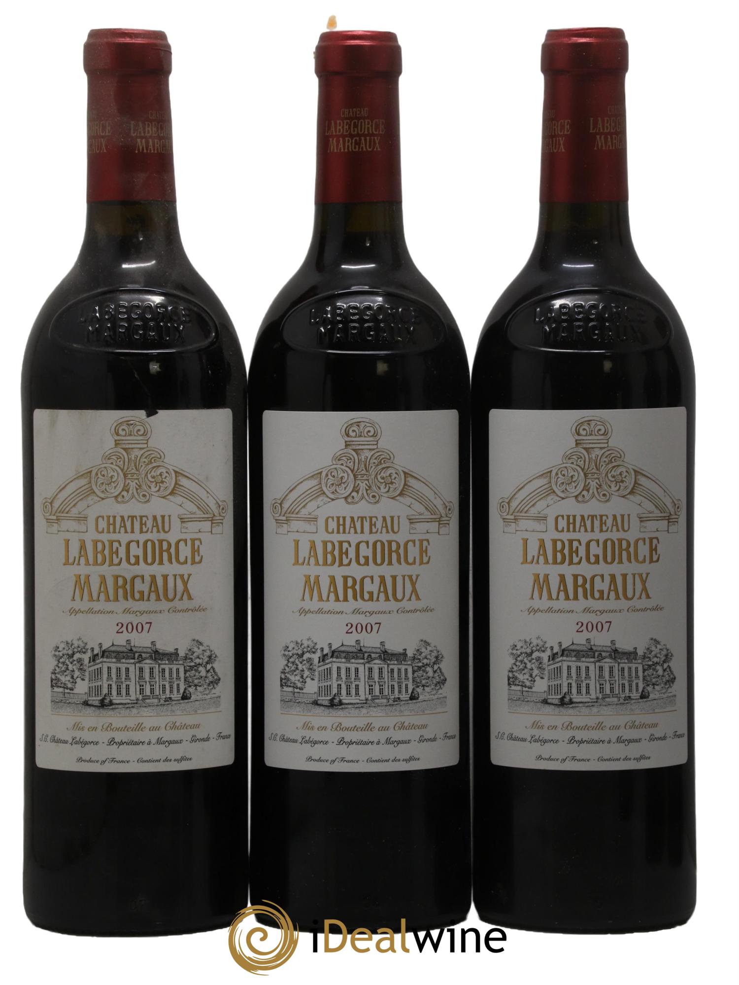 Château Labegorce Cru Bourgeois 2007 - Lot de 6 bouteilles - 1