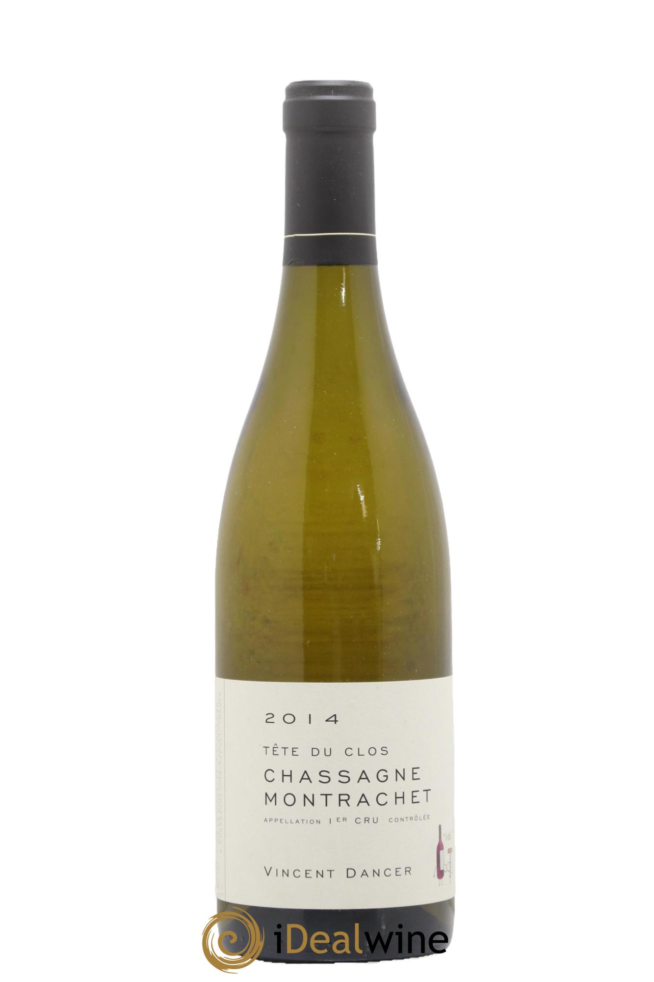 Chassagne-Montrachet 1er Cru (Morgeot) Tête du Clos Vincent Dancer 2014 - Lotto di 1 bottiglia - 0