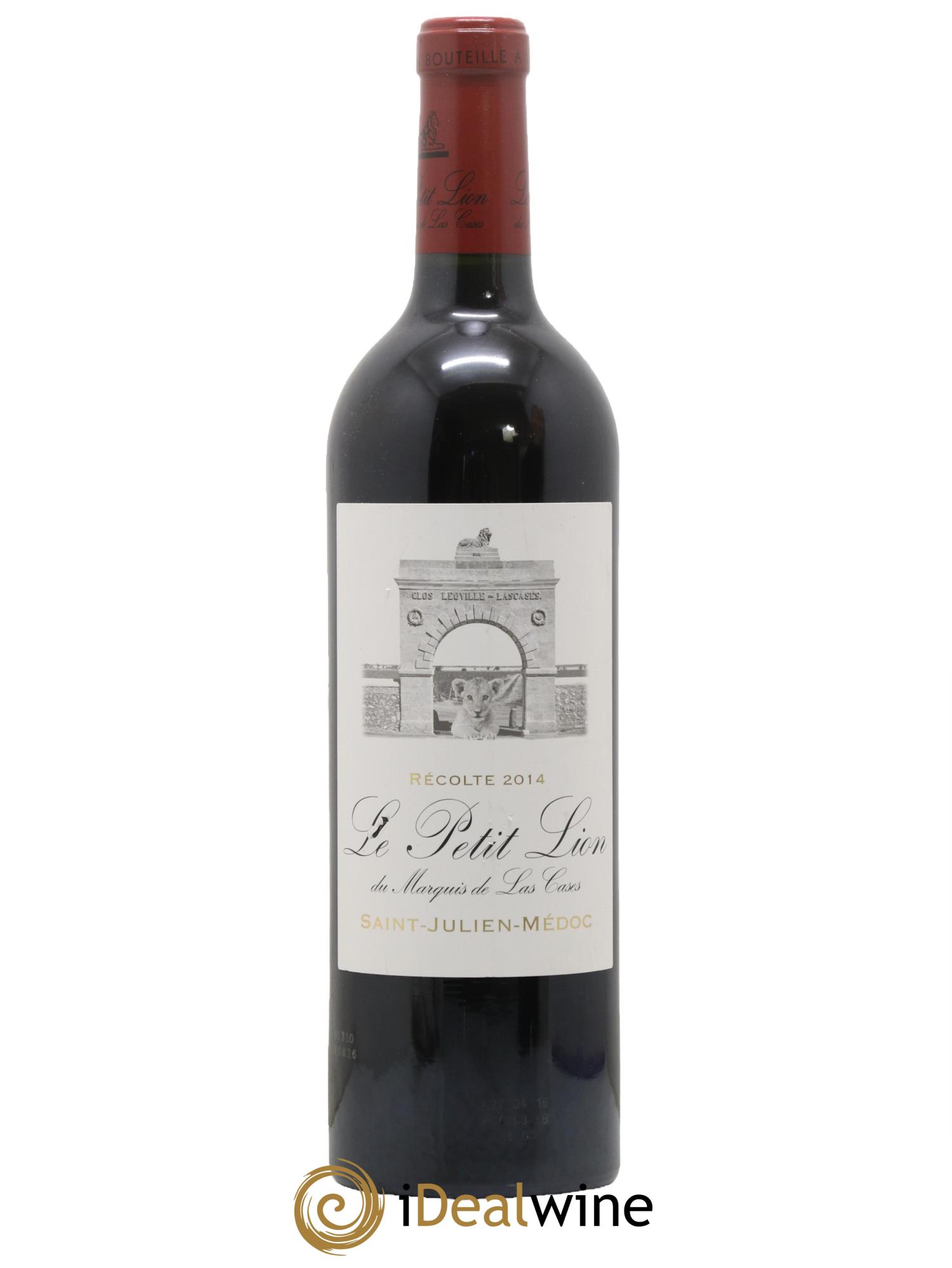 Le Petit Lion du Marquis de Las Cases Second Vin 2014 - Lot of 1 bottle - 0