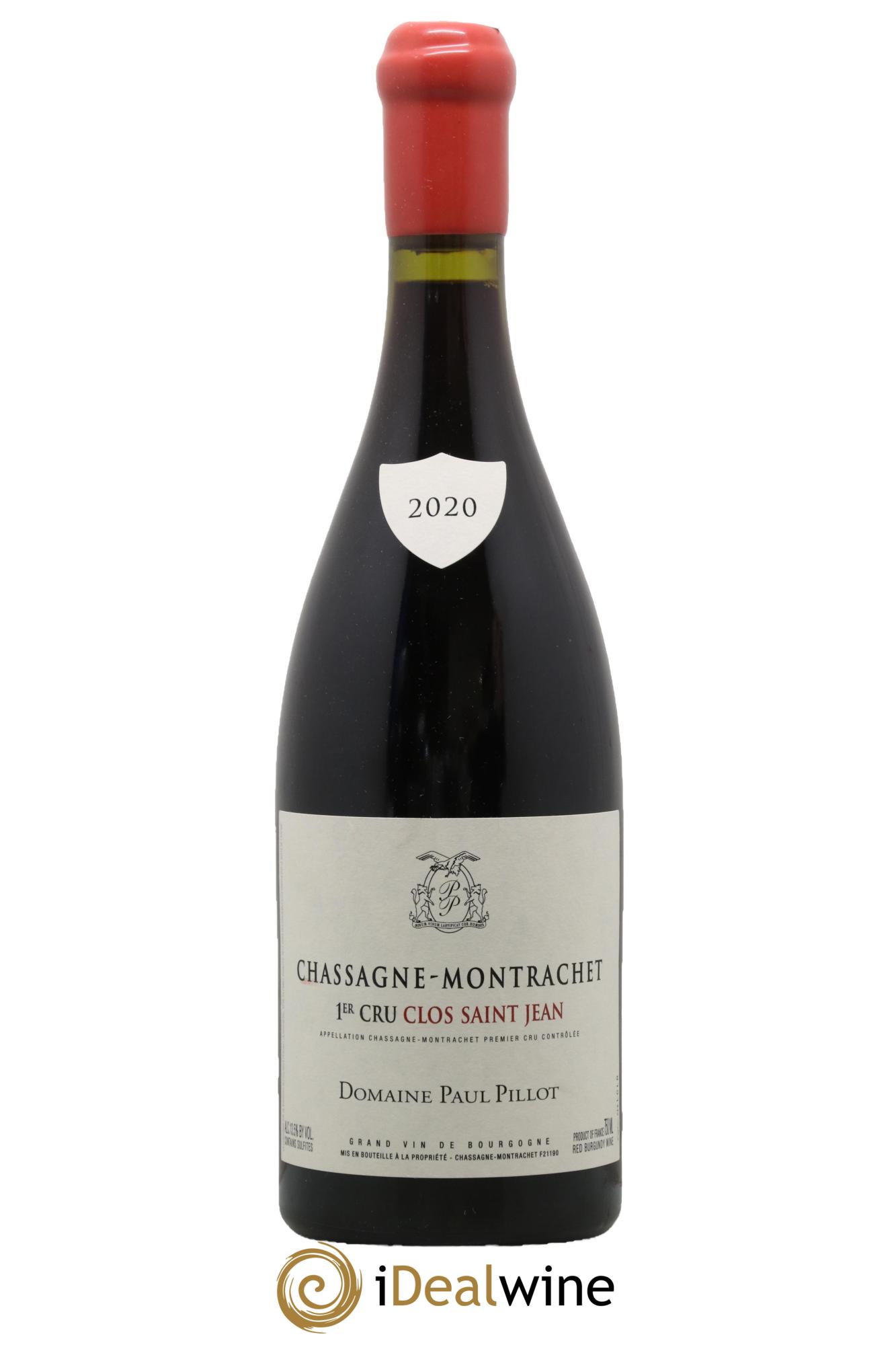 Chassagne-Montrachet 1er Cru Clos Saint-Jean Paul Pillot (Domaine) 2020 - Posten von 1 Flasche - 0