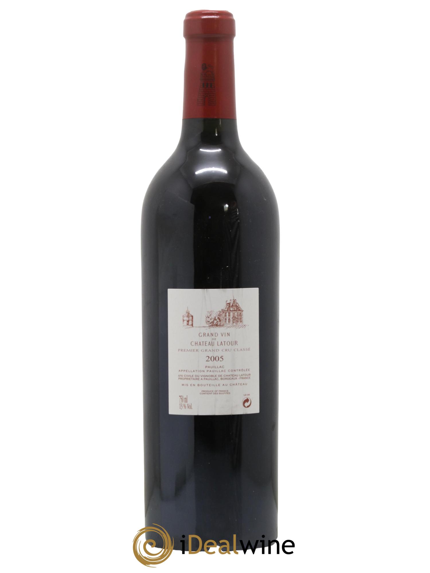 Château Latour 1er Grand Cru Classé 2005 - Lotto di 1 bottiglia - 1