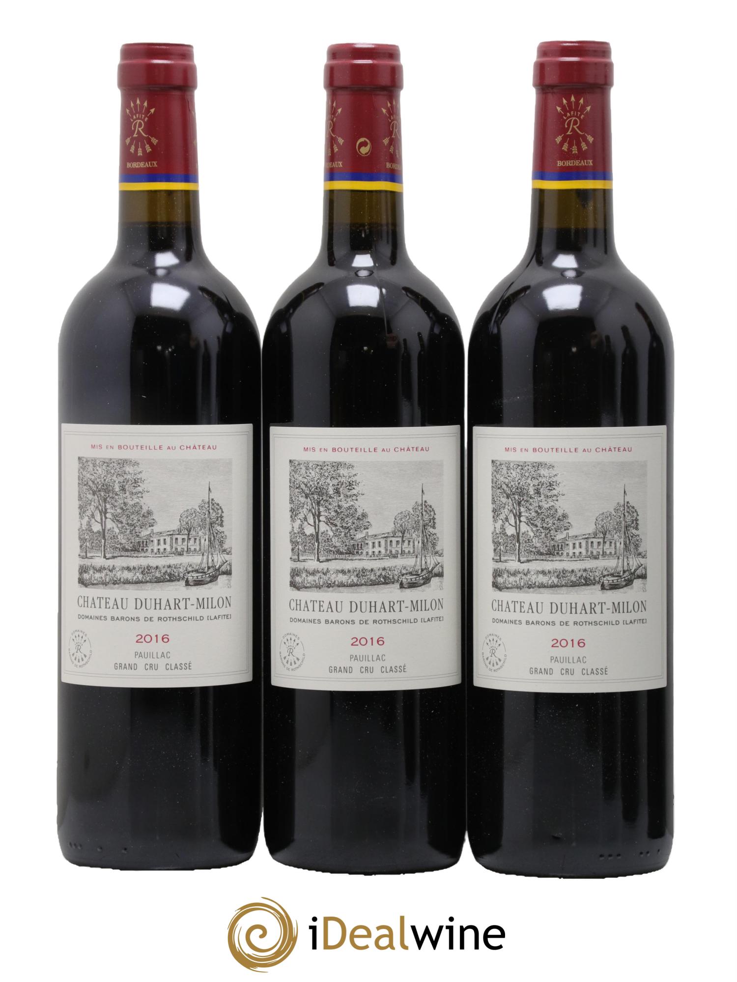 Château Duhart-Milon 4ème Grand Cru Classé 2016 - Lot of 6 bottles - 1