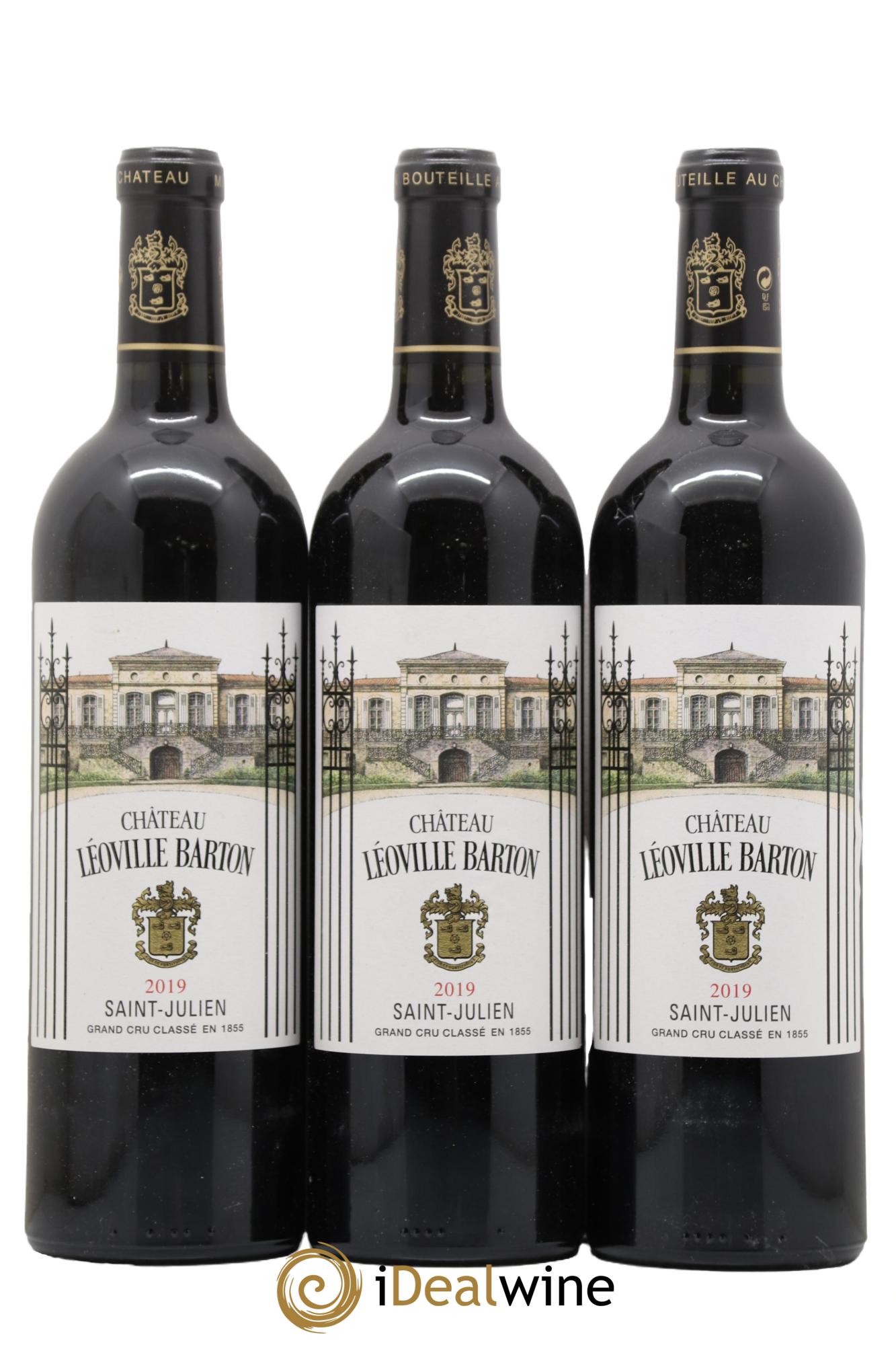 Château Léoville Barton 2ème Grand Cru Classé 2019 - Posten von 3 Flaschen - 0