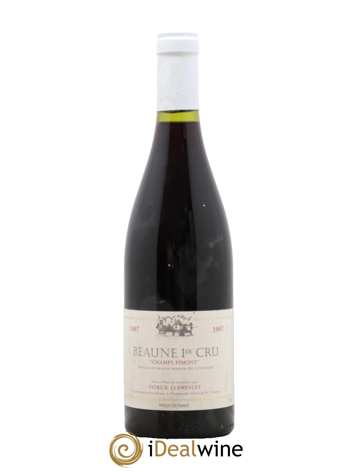 Beaune 1er Cru Champs Pimont Domaine Patrick Clemencet 1997 - Lotto di 1 bottiglia - 0