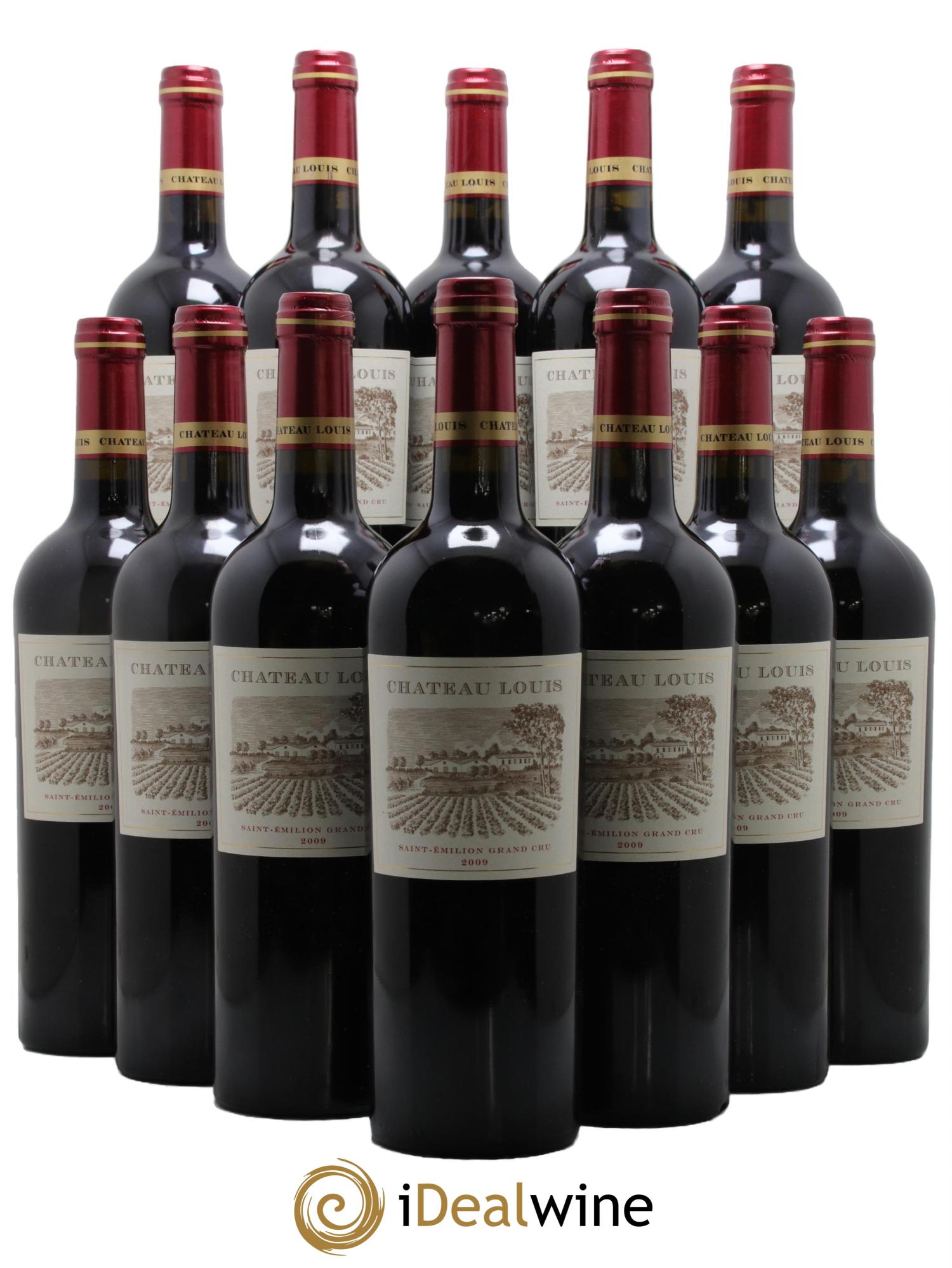 Château Louis 2009 - Lotto di 12 bottiglie - 0