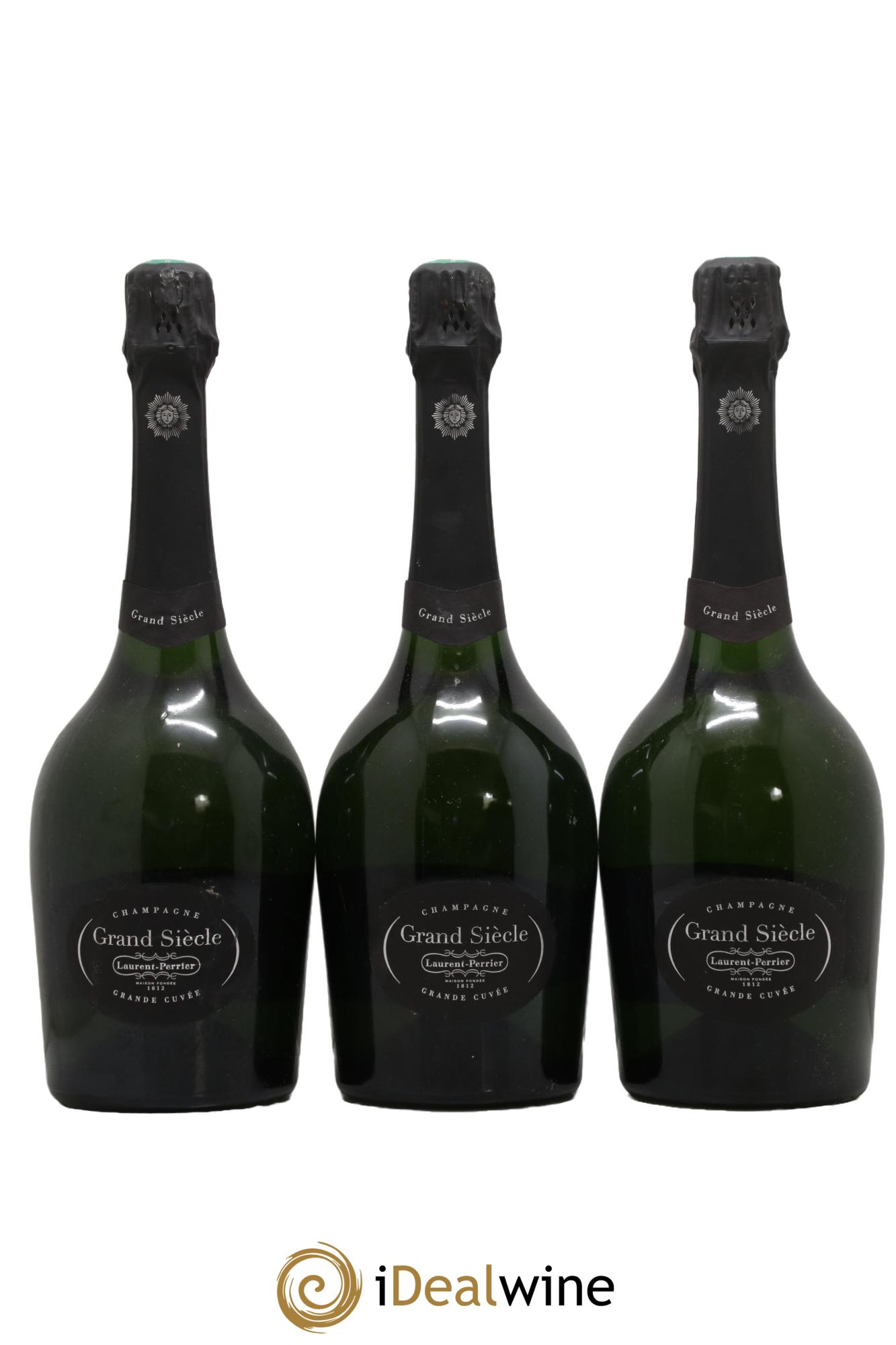 Grand Siècle Laurent Perrier - Lot de 3 bouteilles - 0