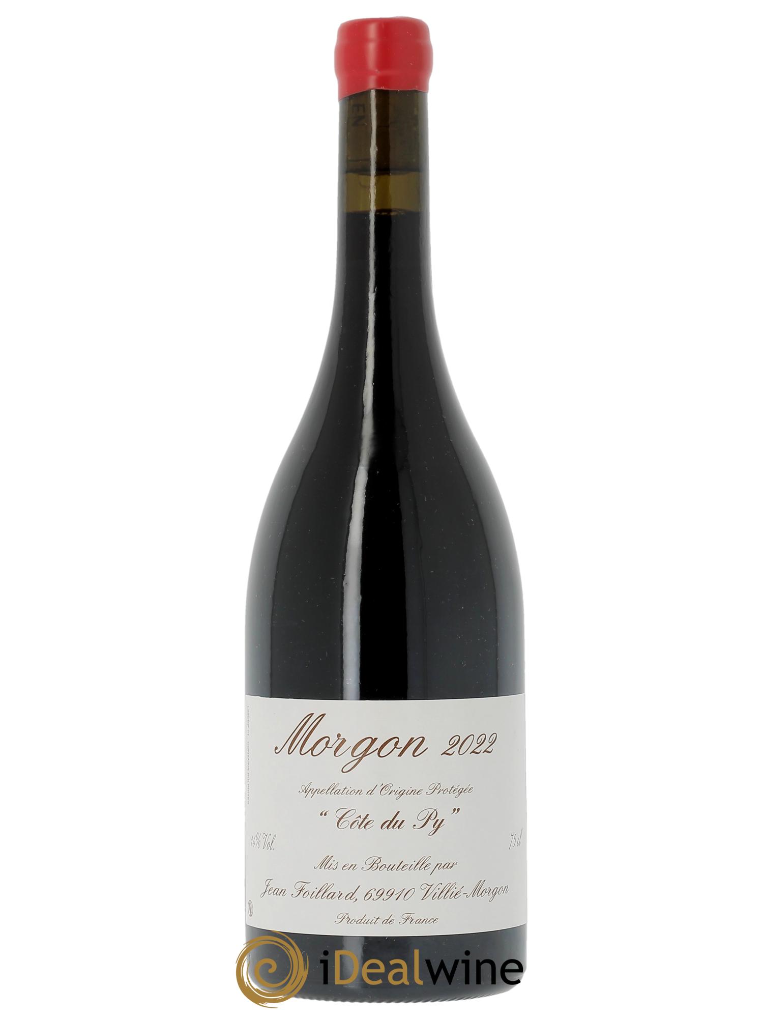 Morgon Côte du Py Jean Foillard  2022 - Posten von 1 Flasche - 0