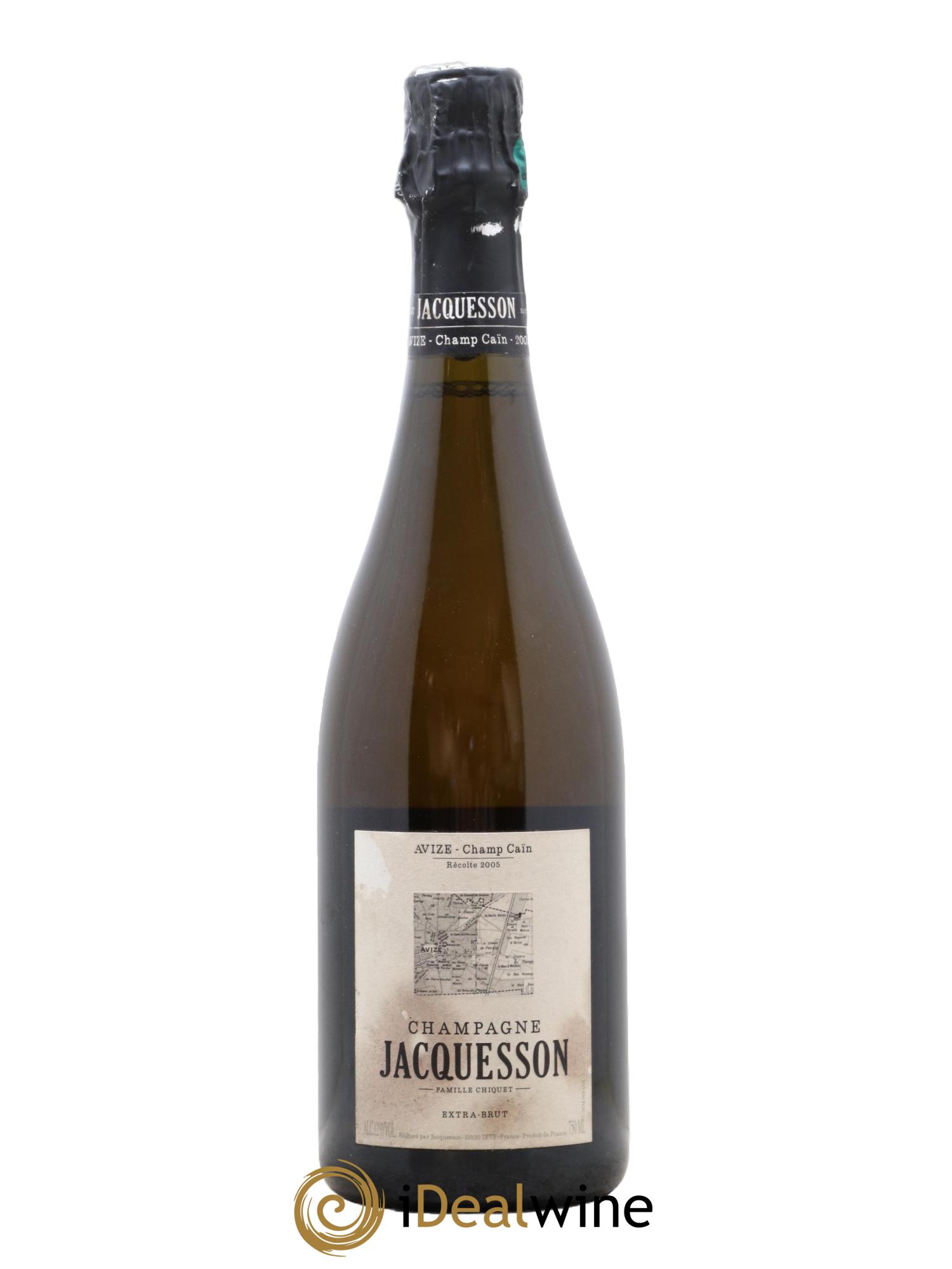 Avize Champ Caïn Extra Brut Jacquesson 2005 - Posten von 1 Flasche - 0