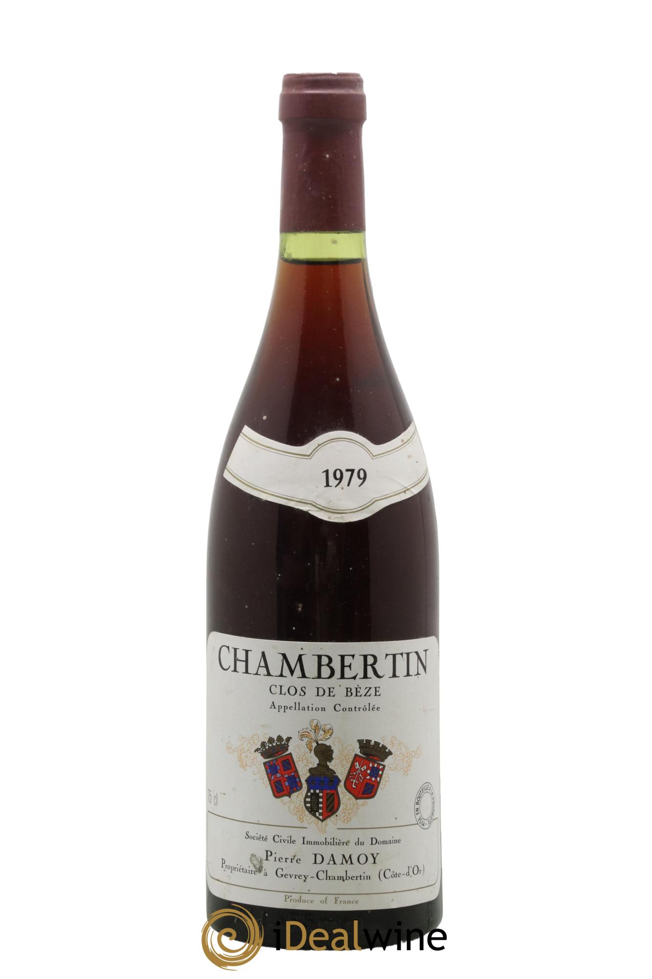 Chambertin Clos de Bèze Grand Cru Pierre Damoy 1979 - Lot de 1 bouteille - 0