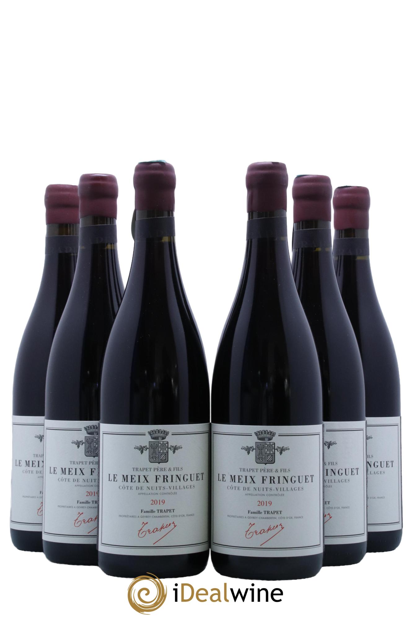 Côte de Nuits-Villages Le Meix Fringuet Domaine Trapet 2019 - Lot of 6 bottles - 0