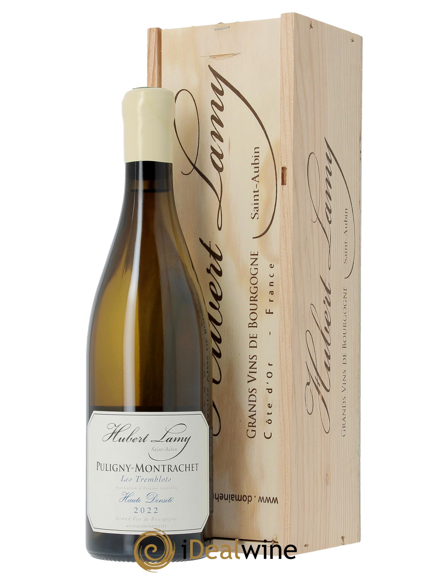 Puligny-Montrachet Les Tremblots Haute Densité Hubert Lamy 2022 - Lot of 1 bottle - 0