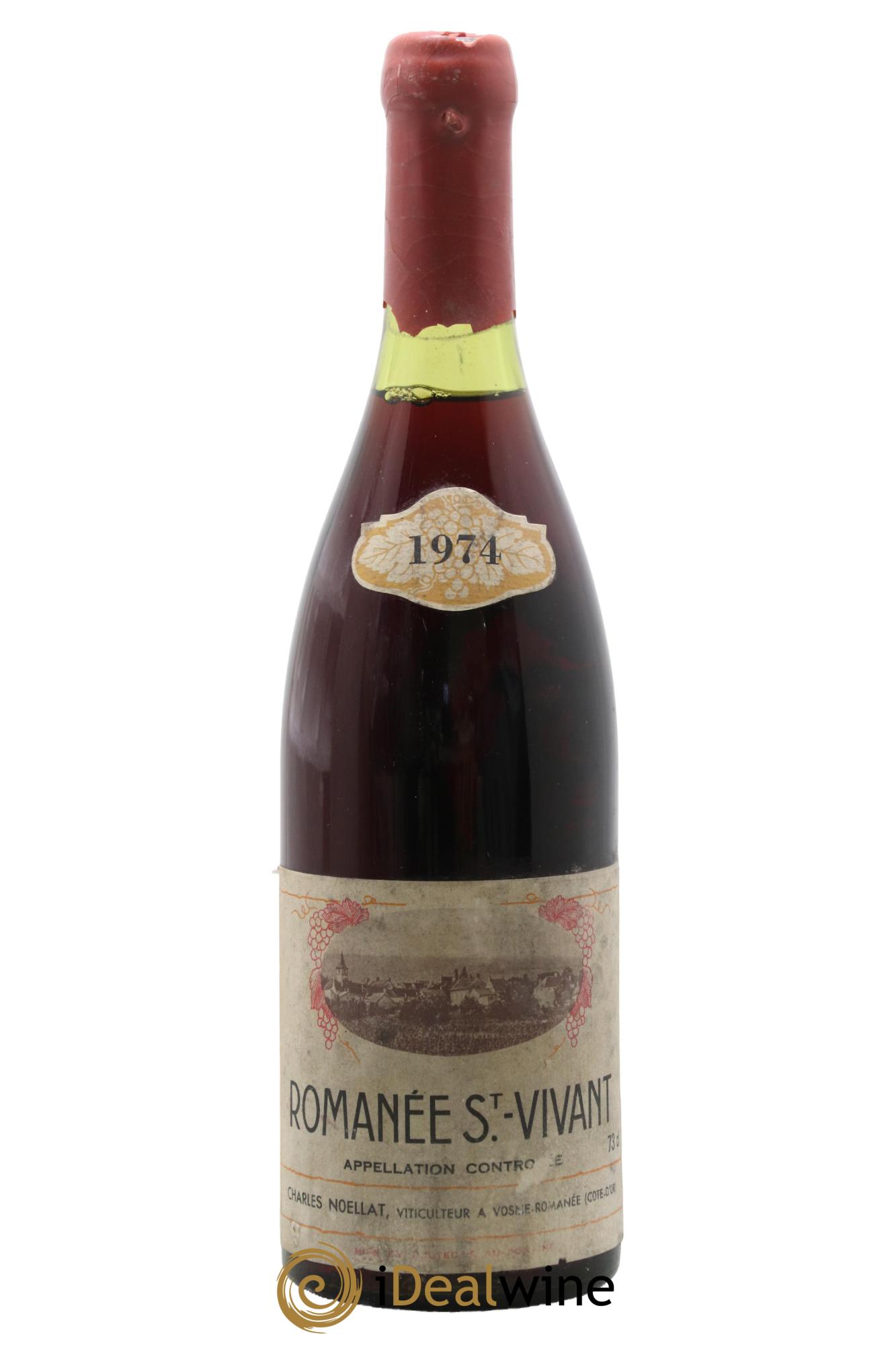 Romanée-Saint-Vivant Grand Cru Charles Noëllat 1974 - Lot de 1 bouteille - 0