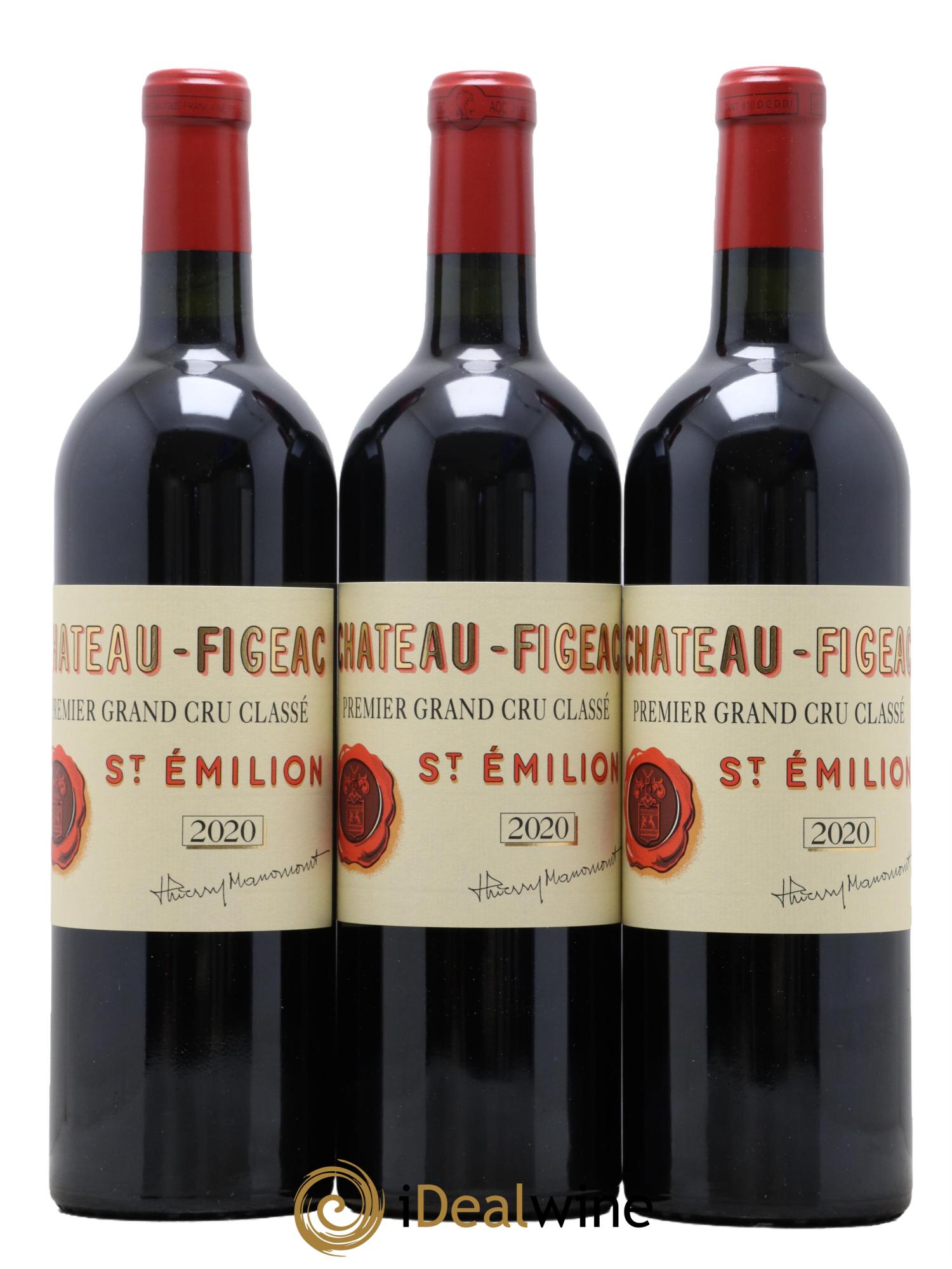 Château Figeac 1er Grand Cru Classé A 2020 - Lot de 6 bouteilles - 1