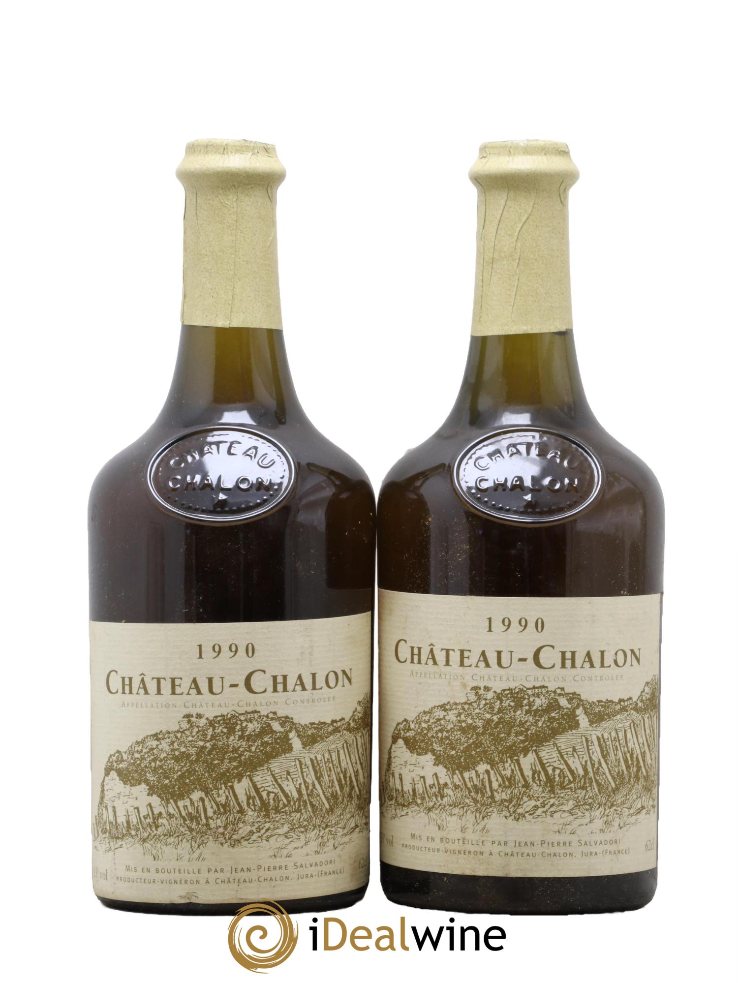 Château-Chalon Domaine Salvadori 1990 - Posten von 2 Clavelin - 0