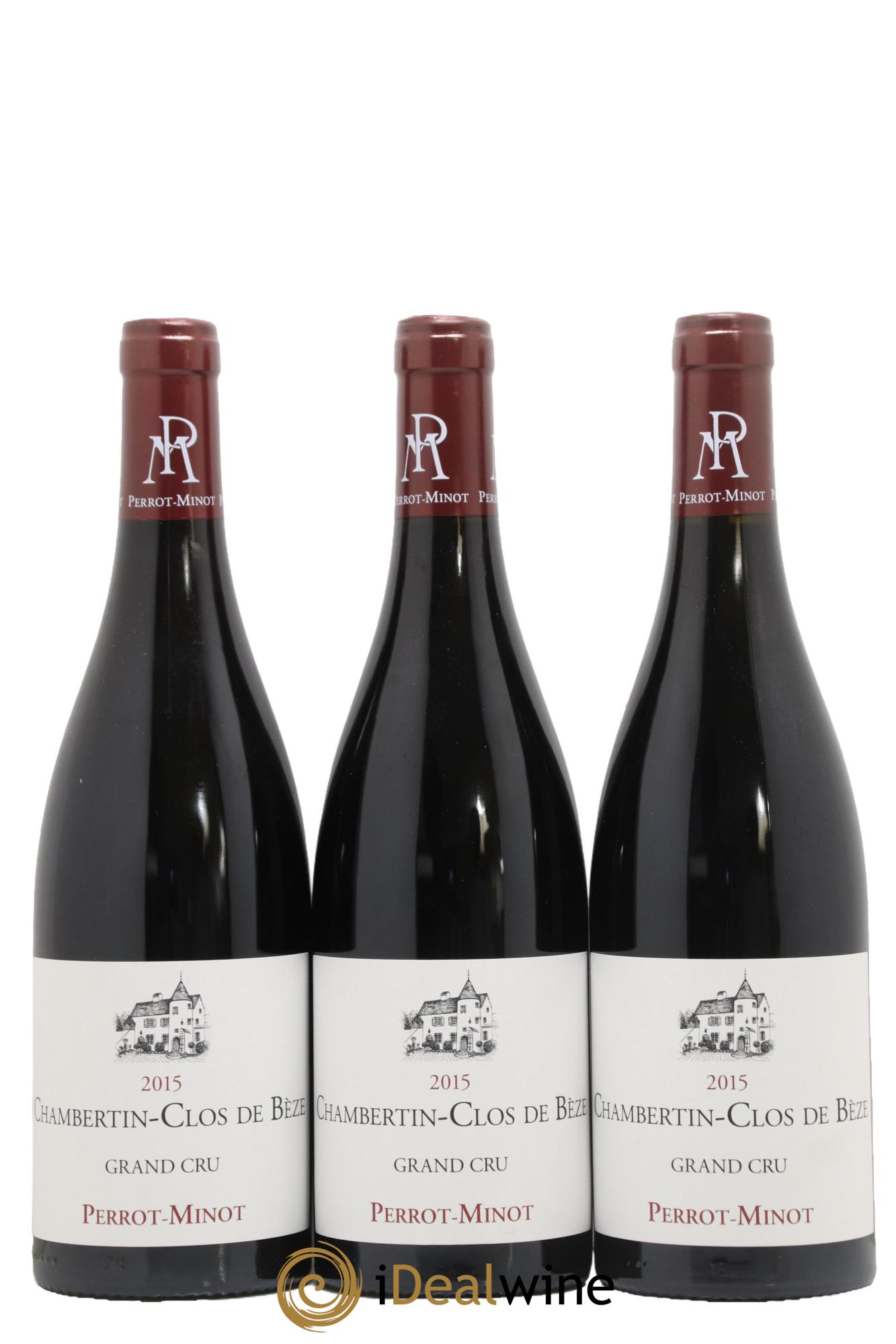 Chambertin Clos de Bèze Grand Cru Vieilles vignes Perrot-Minot 2015 - Lotto di 6 bottiglie - 3