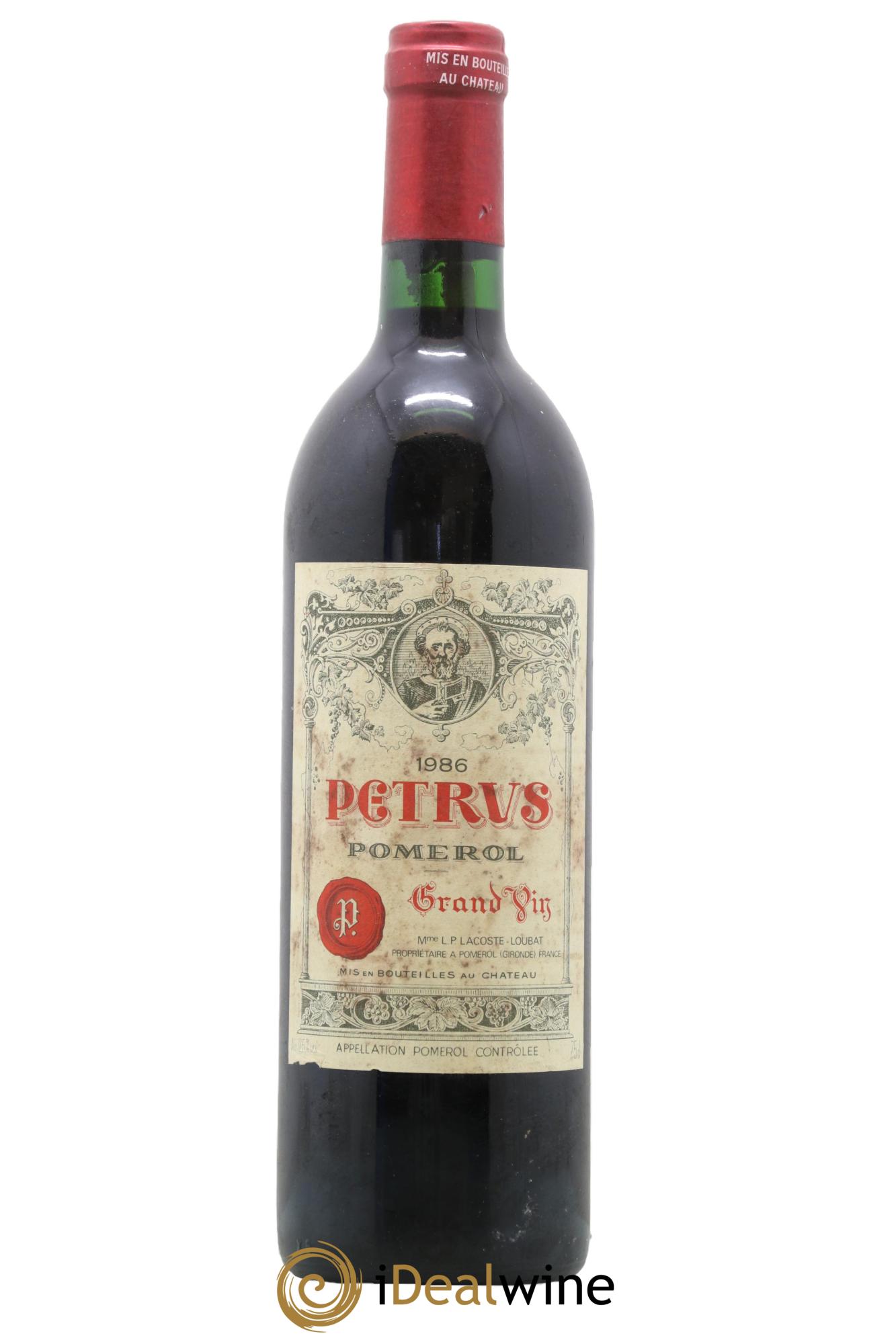 Petrus 1986 - Lotto di 1 bottiglia - 0