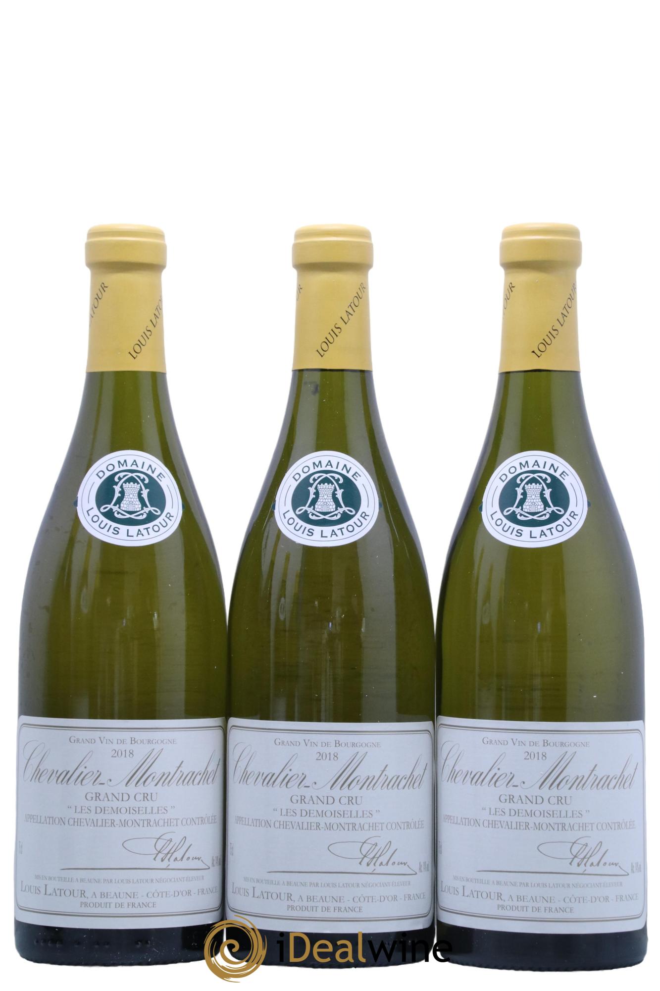 Chevalier-Montrachet Grand Cru Les Demoiselles Louis Latour 2018 - Posten von 6 Flaschen - 1