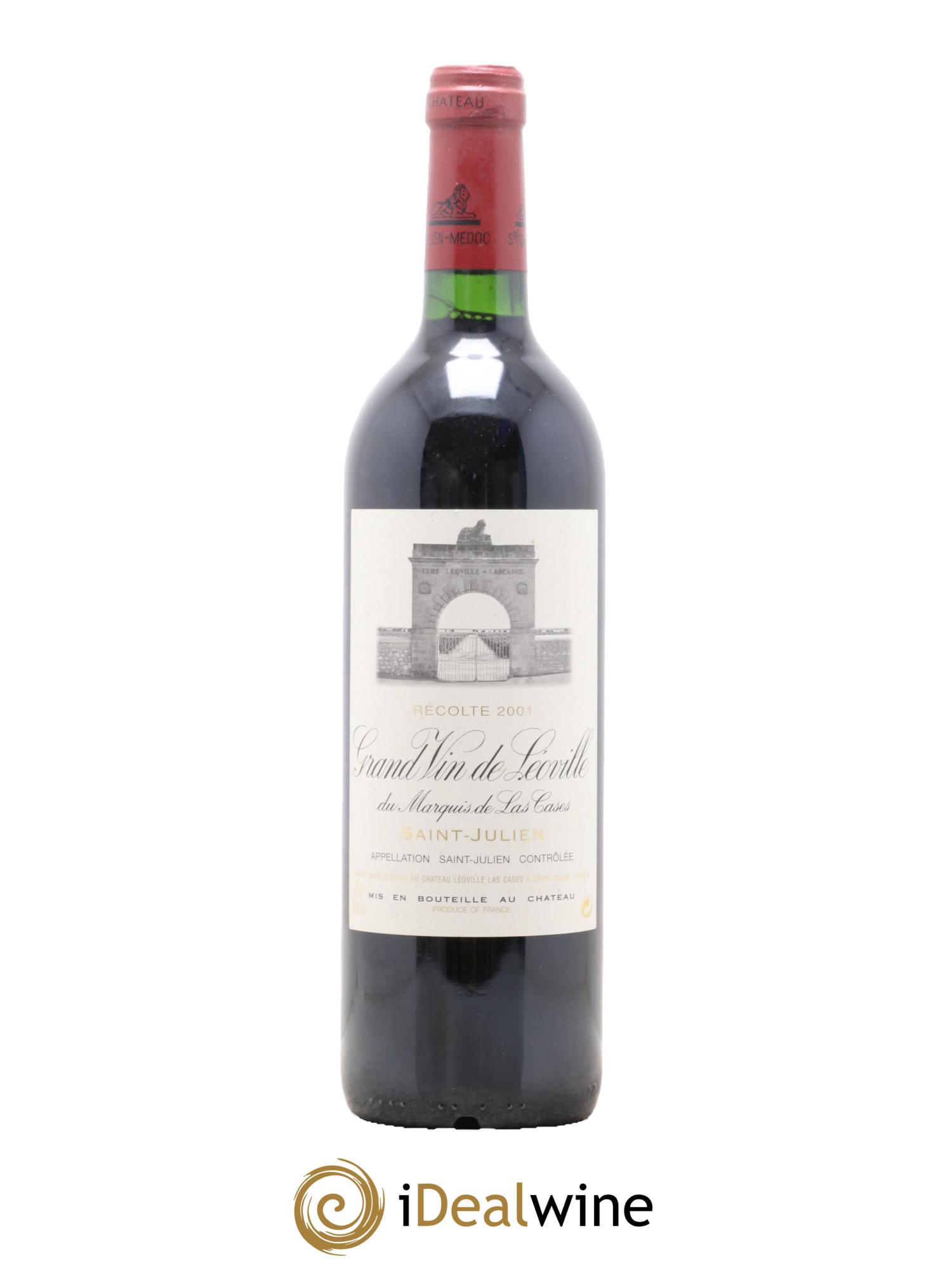 Château Léoville Las Cases 2ème Grand Cru Classé 2001 - Posten von 1 Flasche - 0