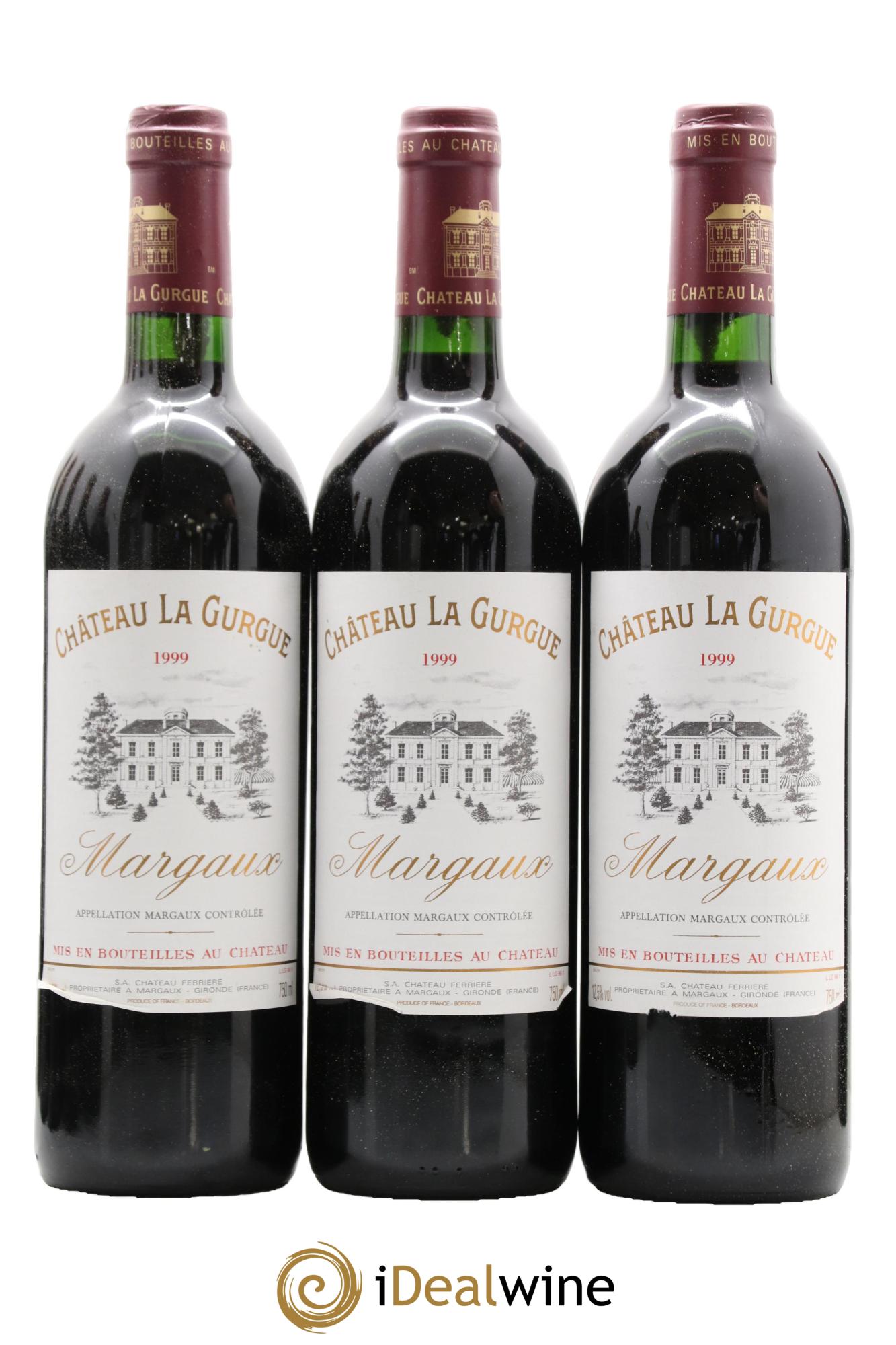 Château la Gurgue Cru Bourgeois 1999 - Posten von 12 Flaschen - 2